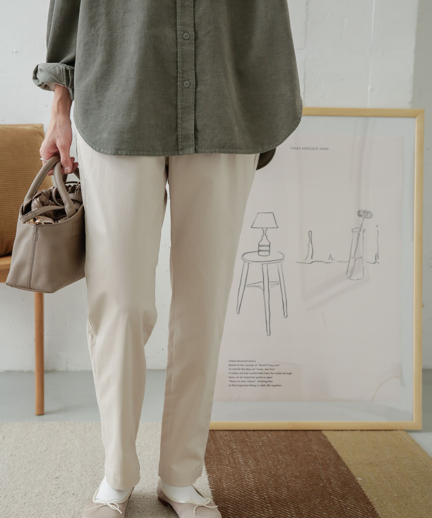 身長：167cm サイズ：38