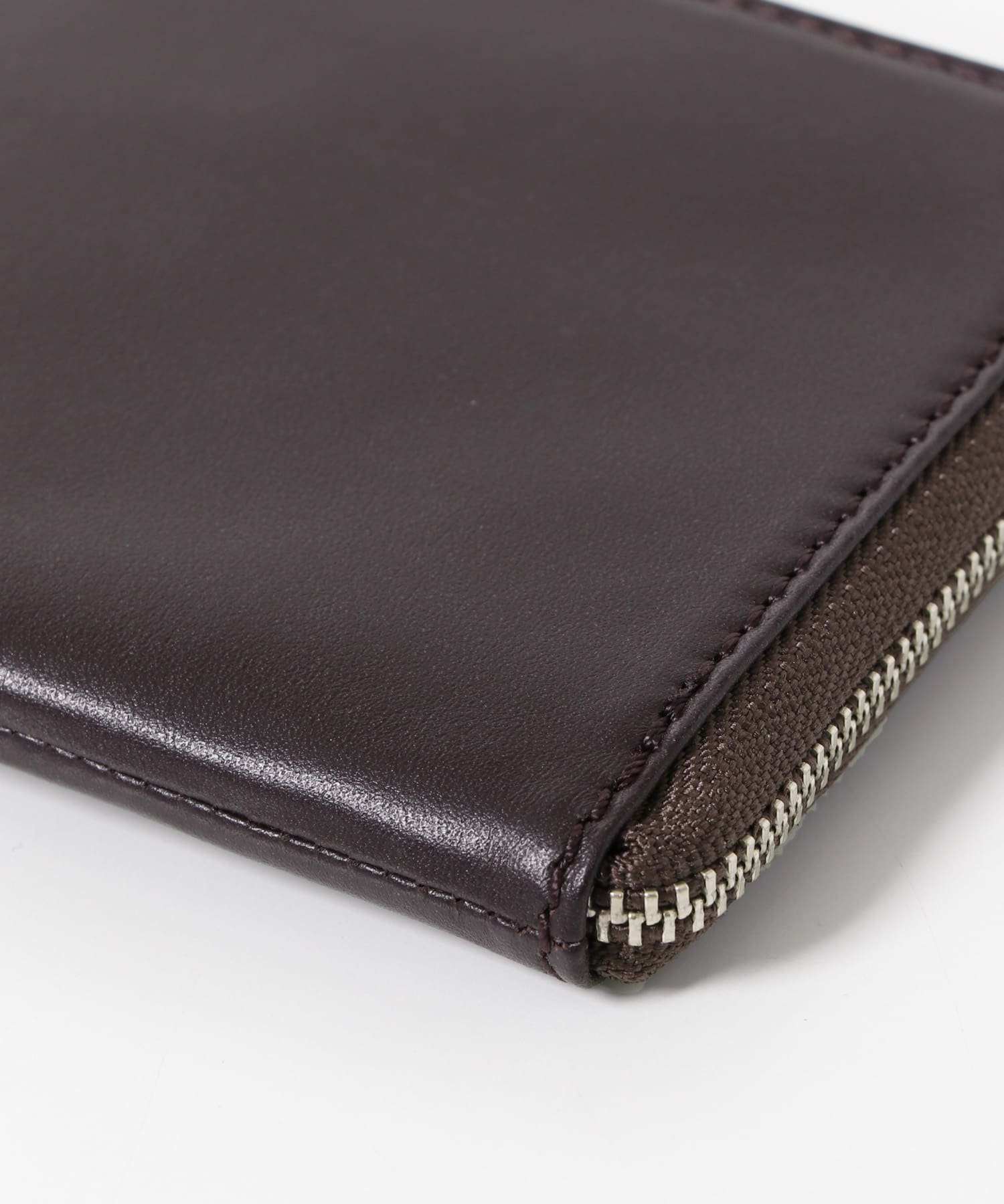 L型 ZipWallet Brown one