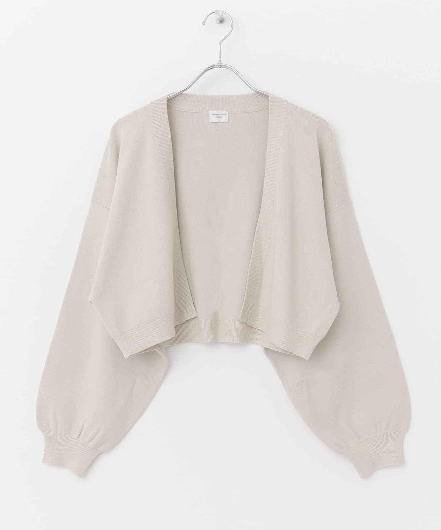 ボリュームスリーブボレロカーディガン BEIGE 1
