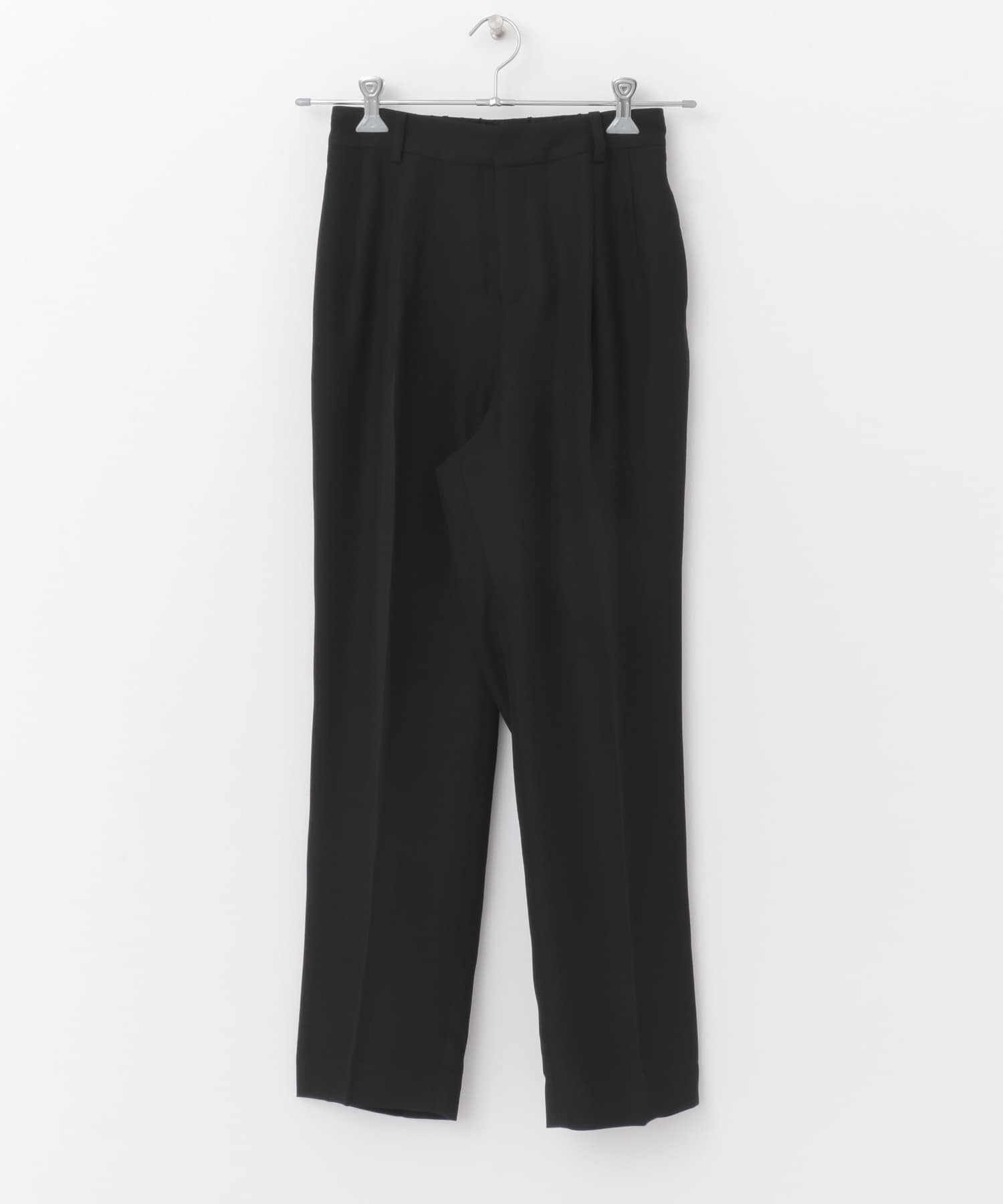 ドレステーパードパンツ BLACK 0