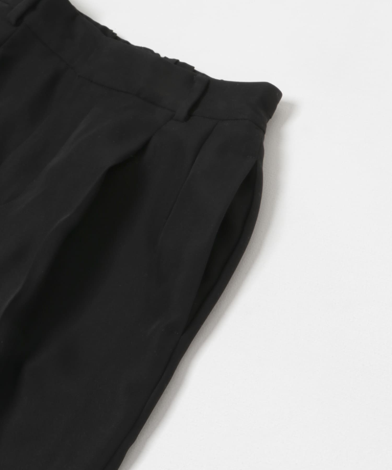 ドレステーパードパンツ BLACK 0