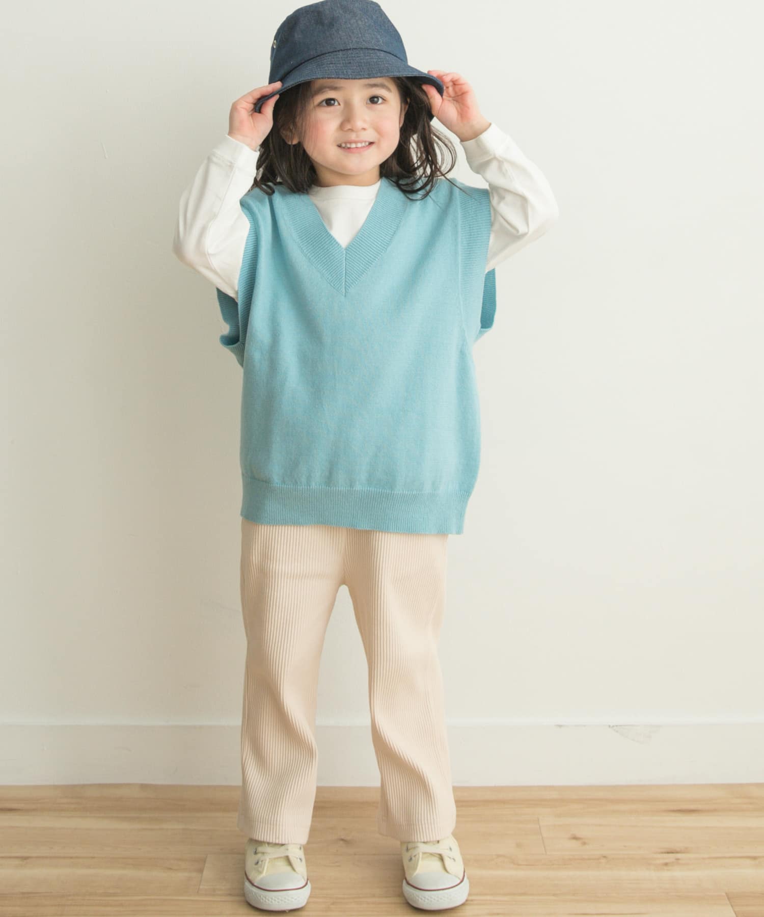 オーガニックロングTシャツ(KIDS) オフ 105