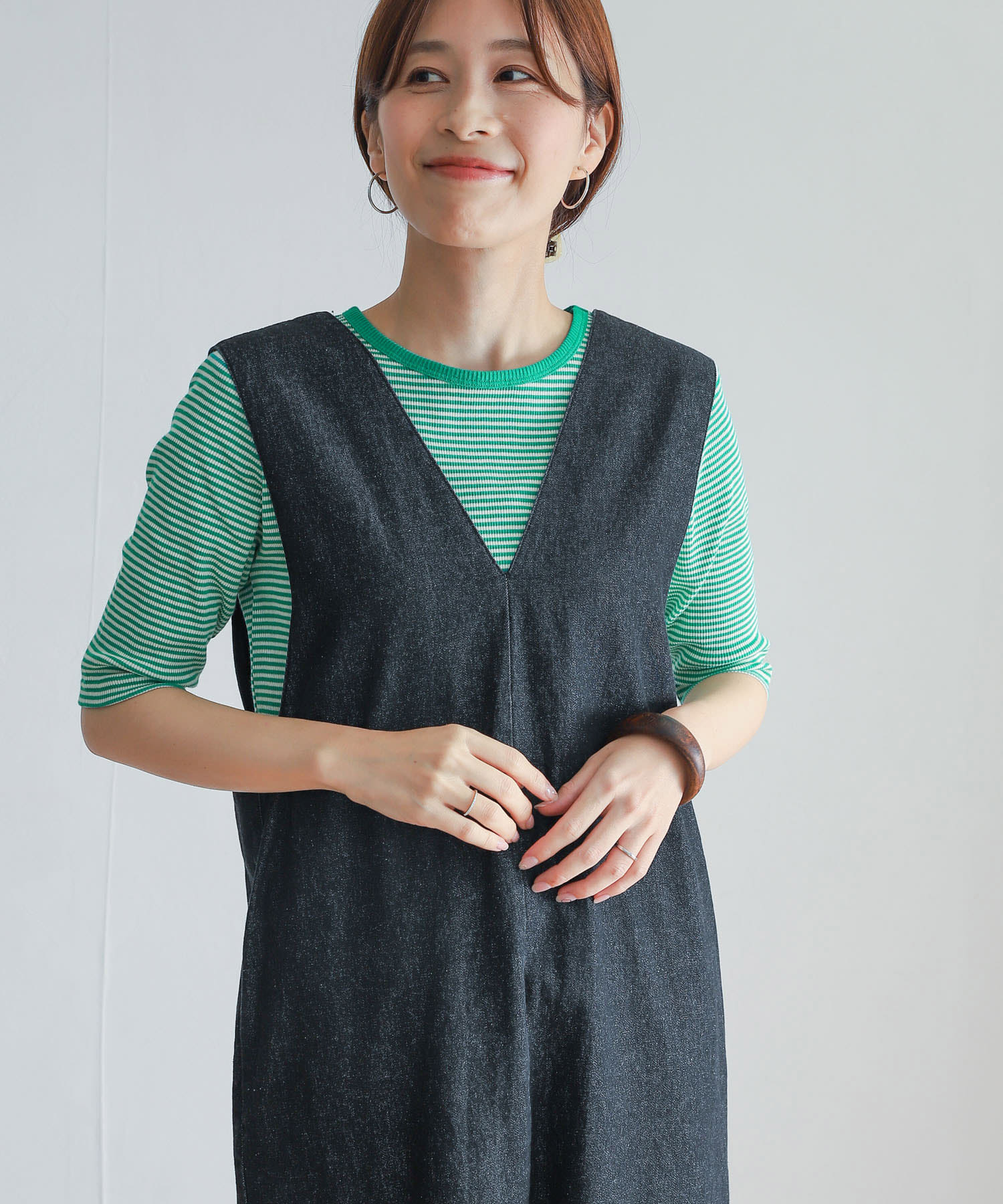身長：162cm サイズ：M