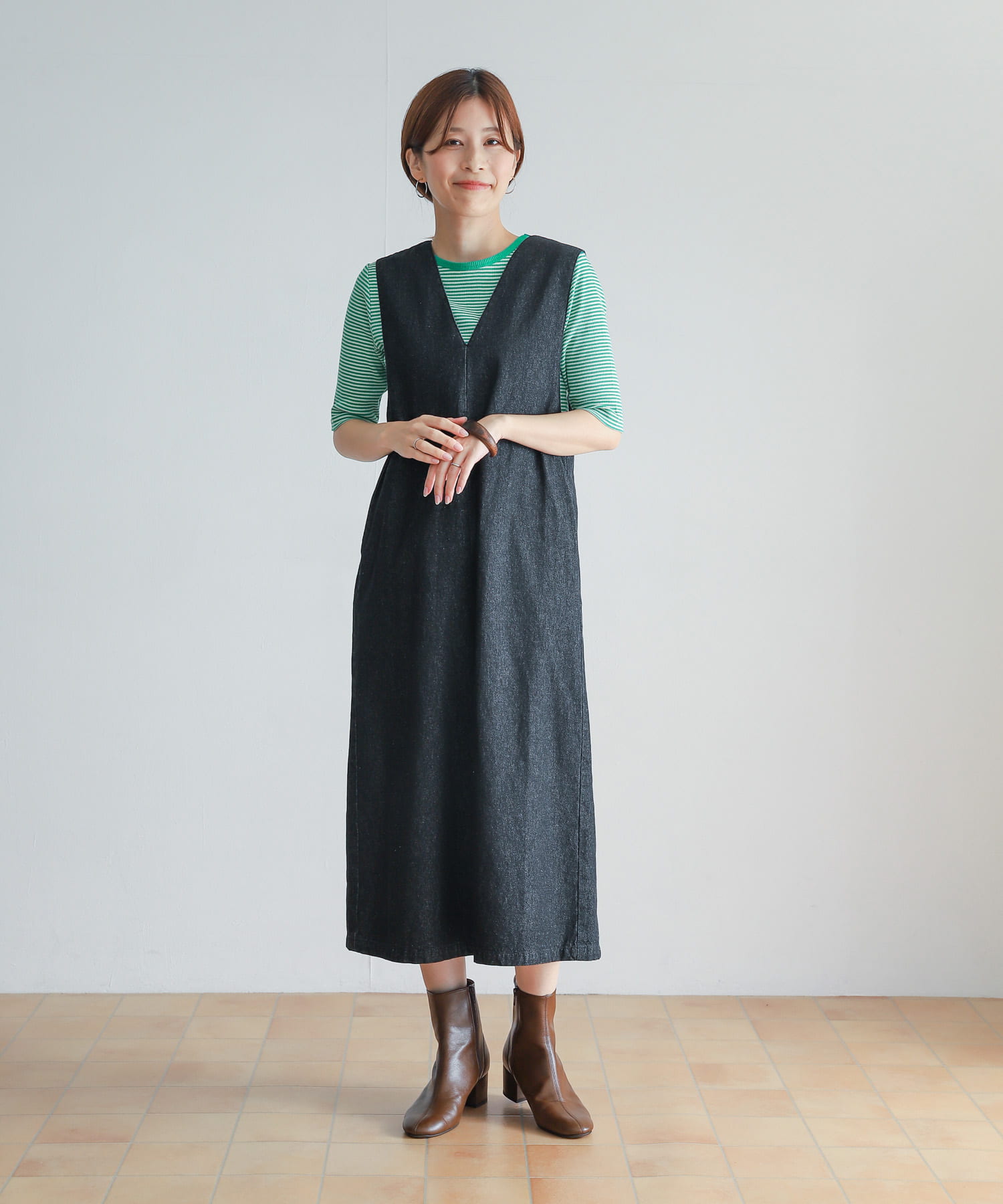 身長：162cm サイズ：M