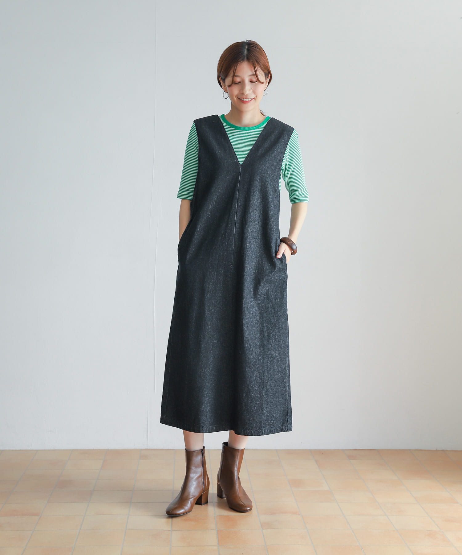 身長：162cm サイズ：M