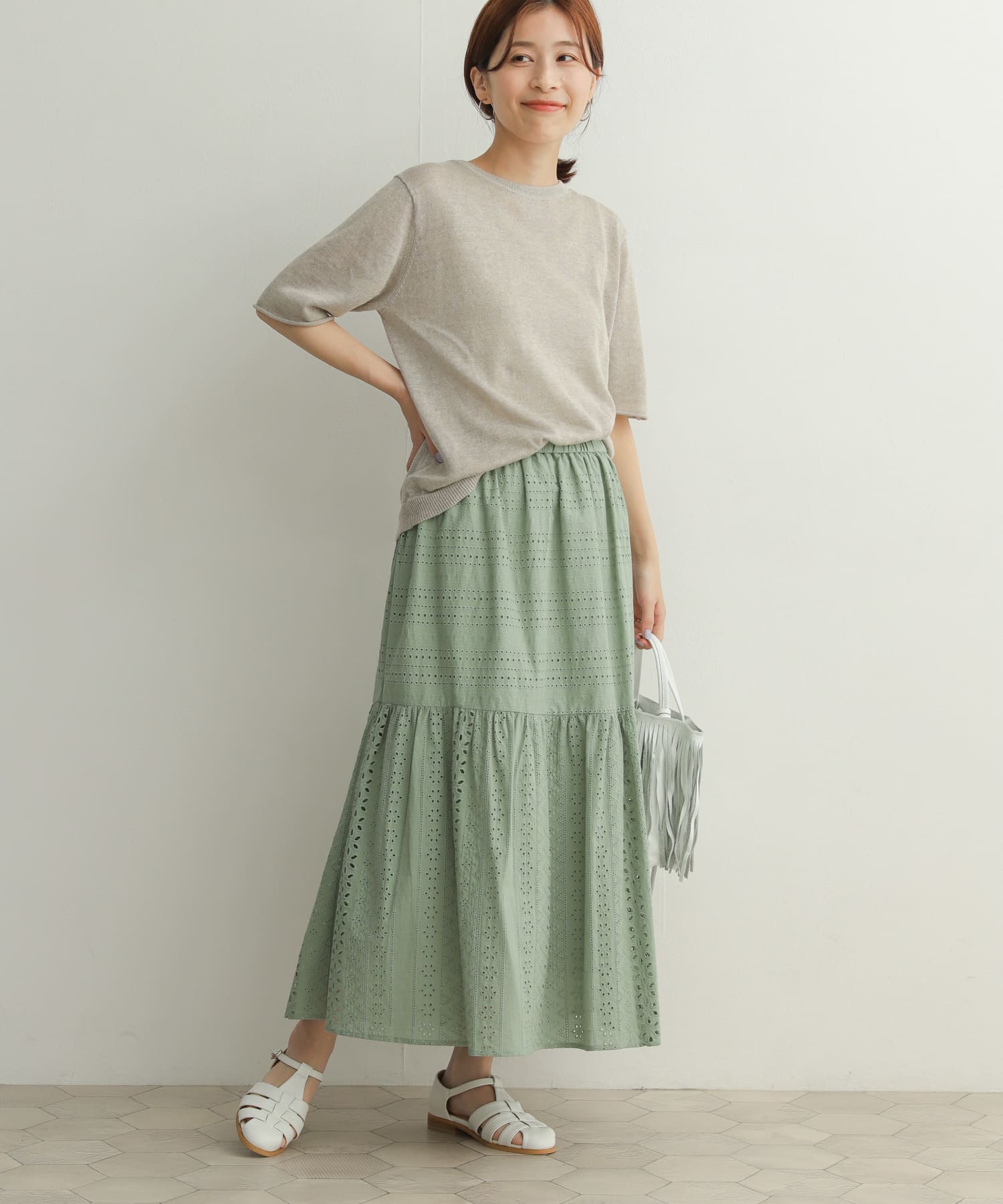 身長：162cm サイズ：M