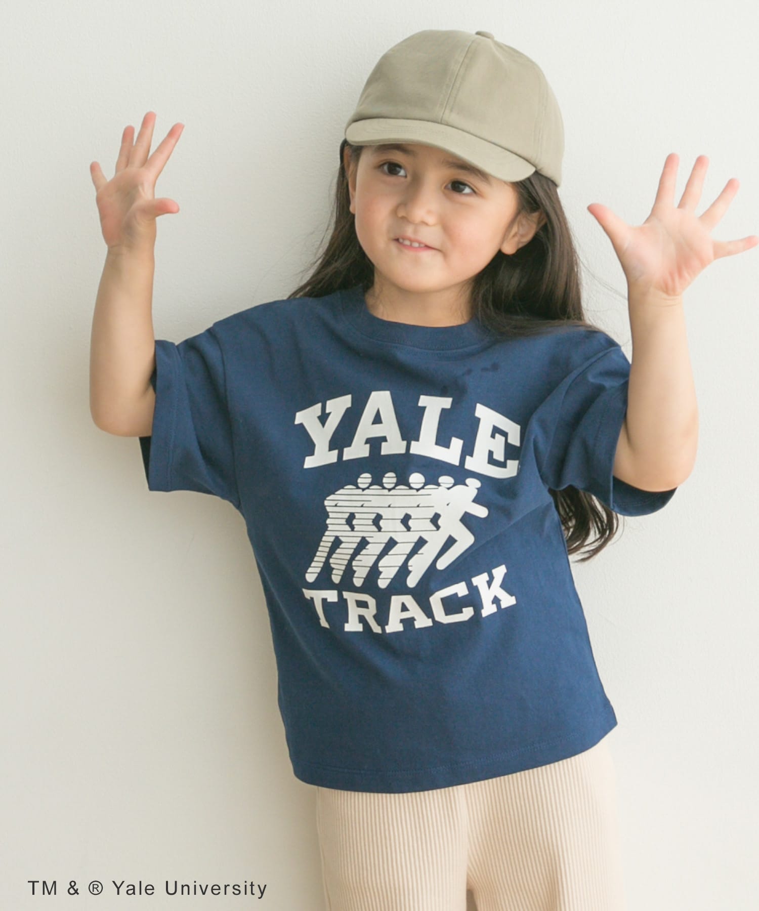 『親子リンク』カレッジプリントTシャツ(KIDS)