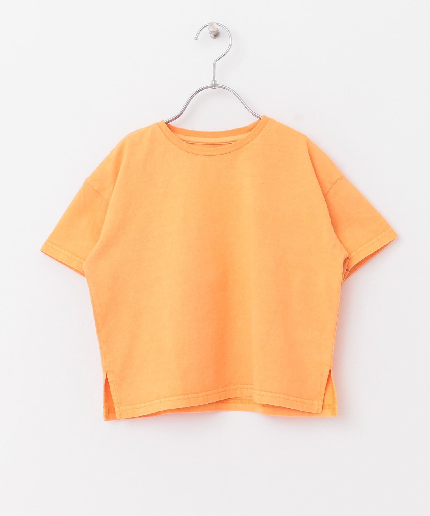 ガーメントダイ半袖Tシャツ(KIDS) コーラル 120