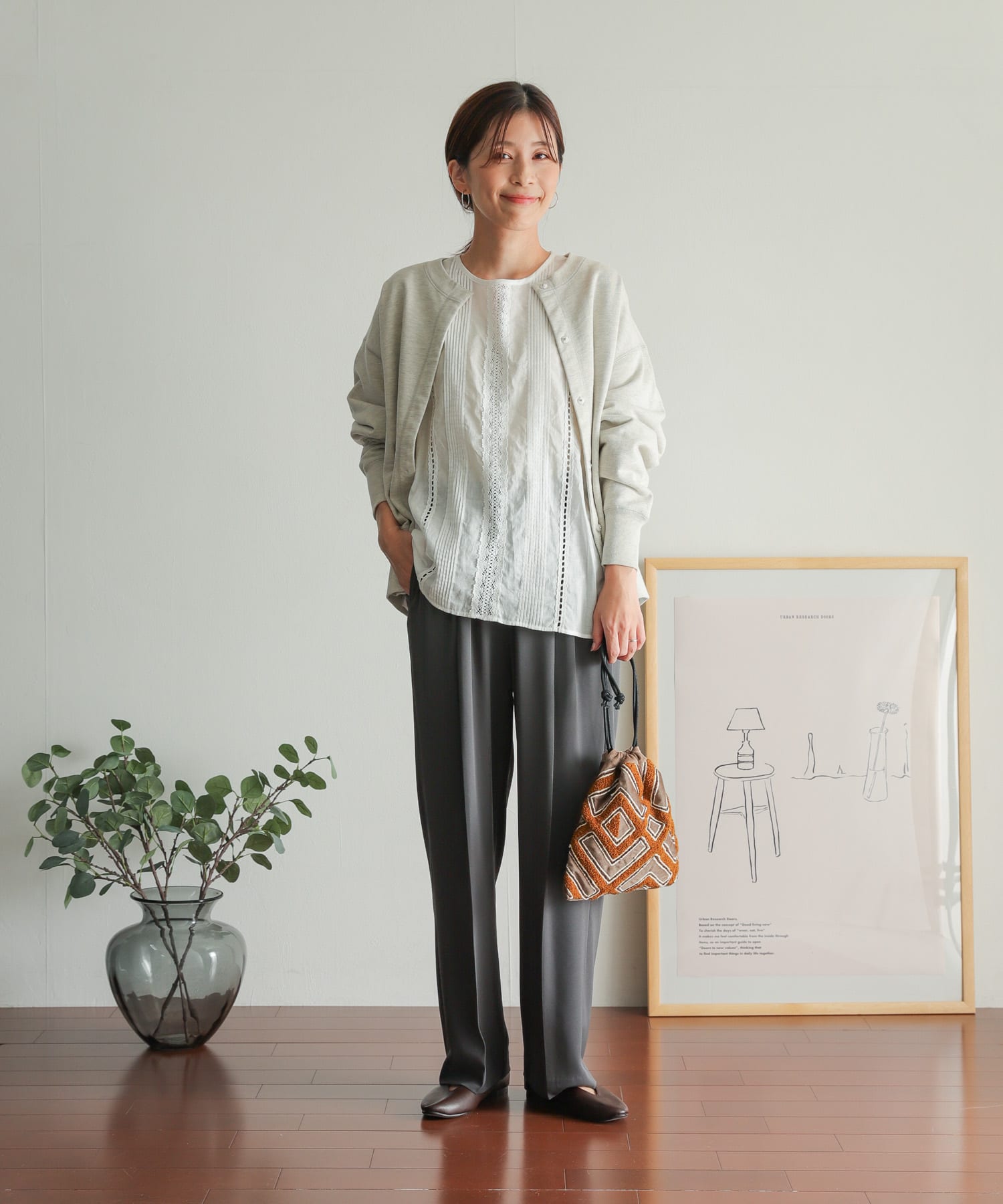 身長：162cm サイズ：M