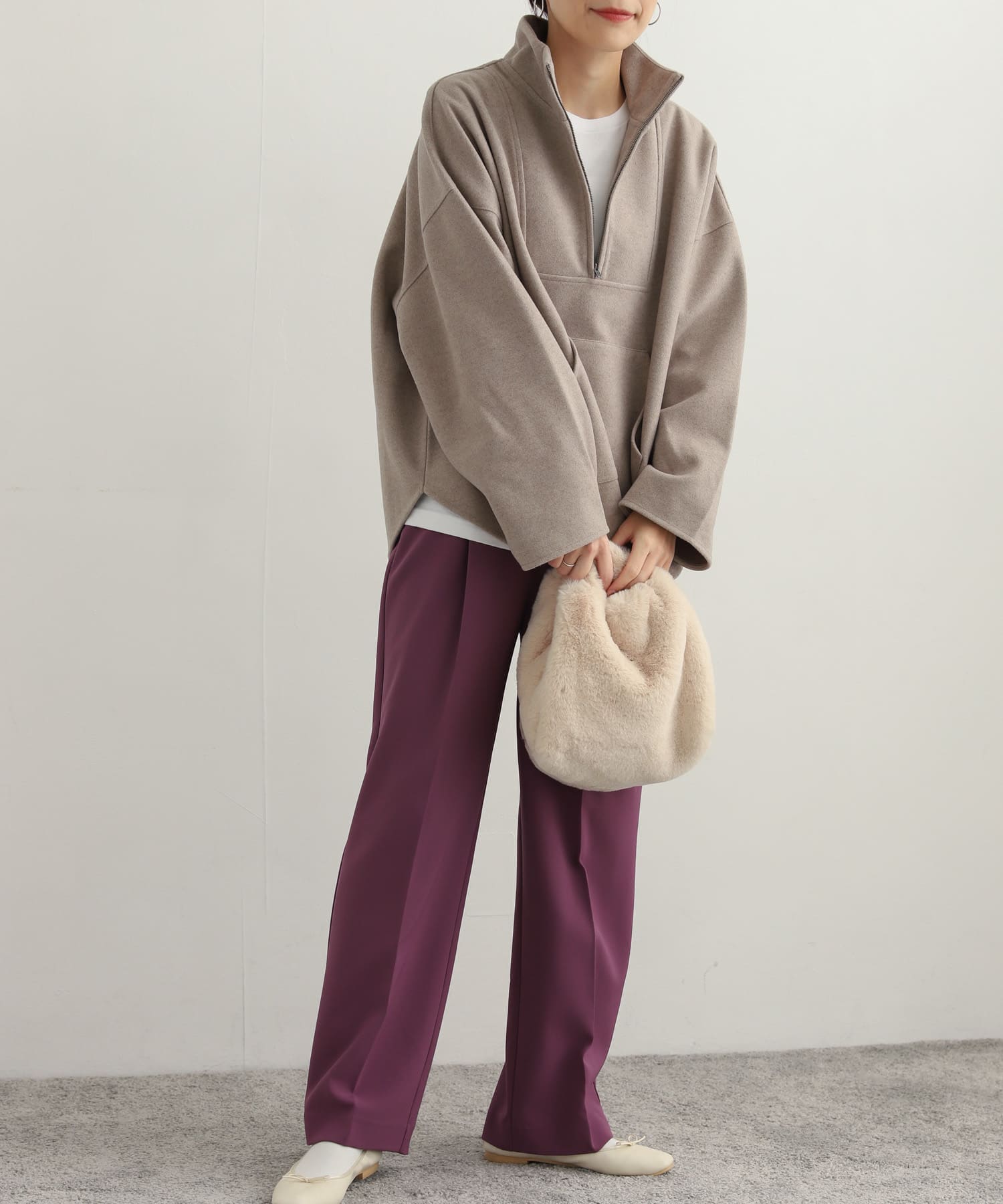 身長：162cm サイズ：M