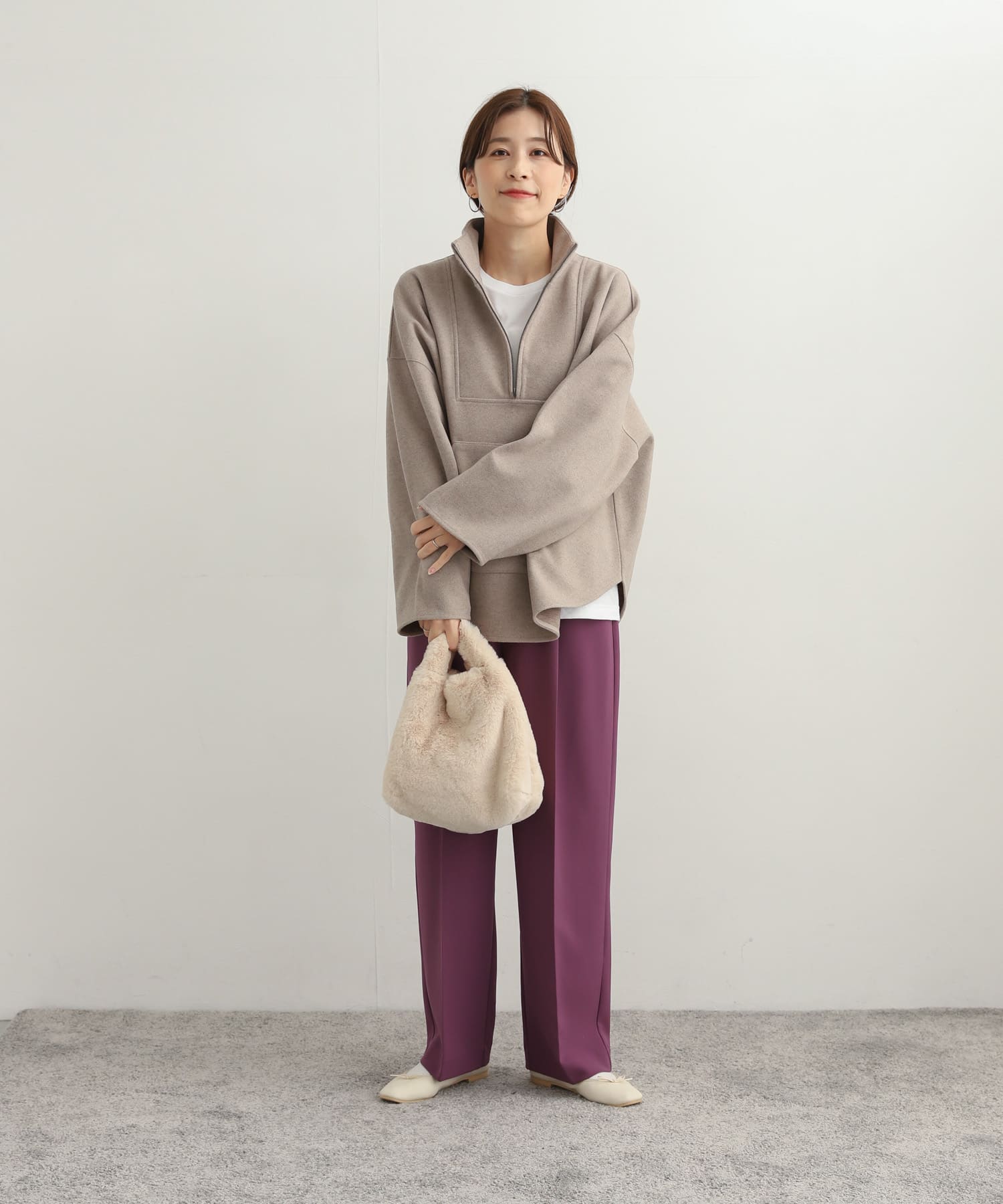 身長：162cm サイズ：M