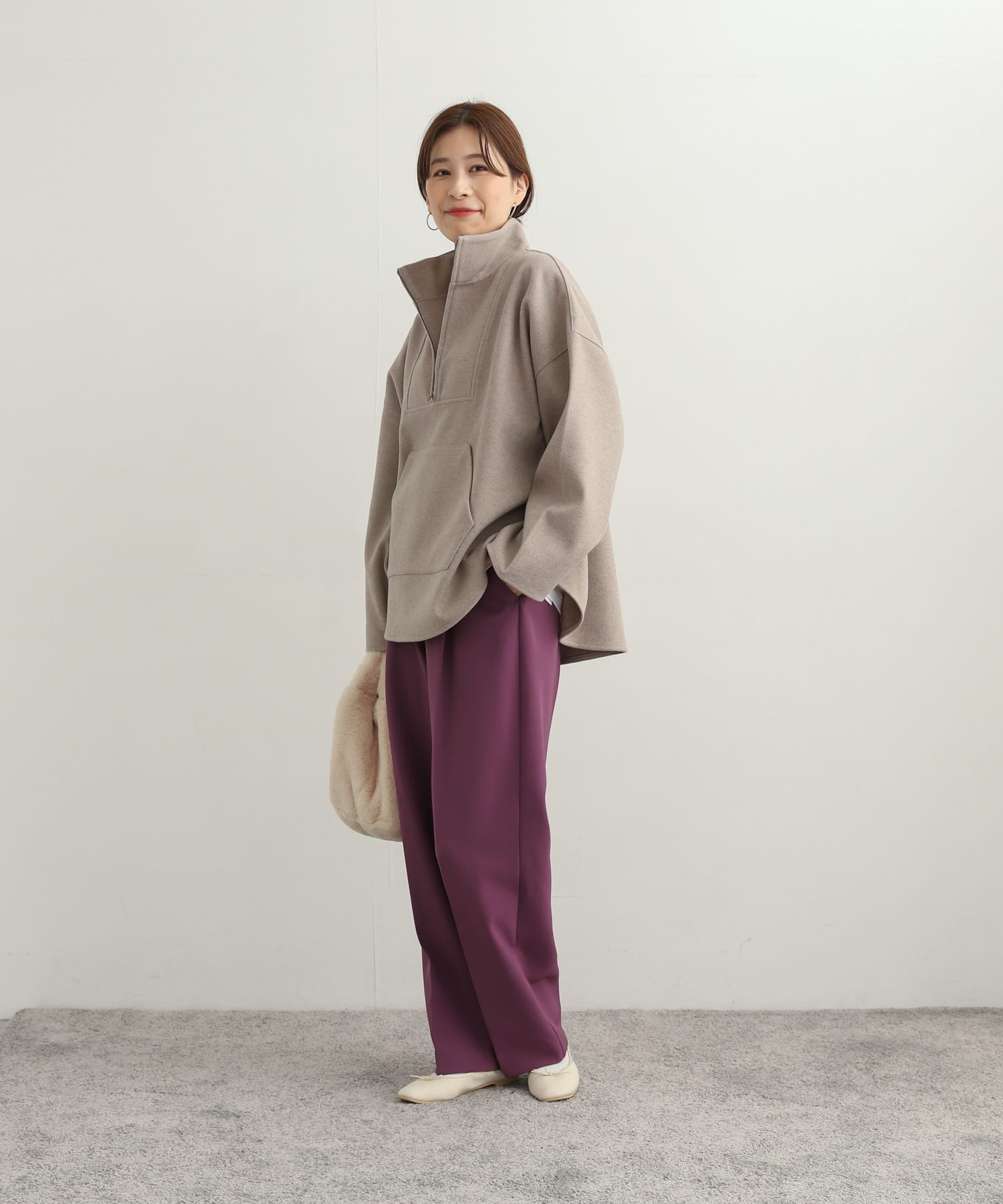 身長：162cm サイズ：M