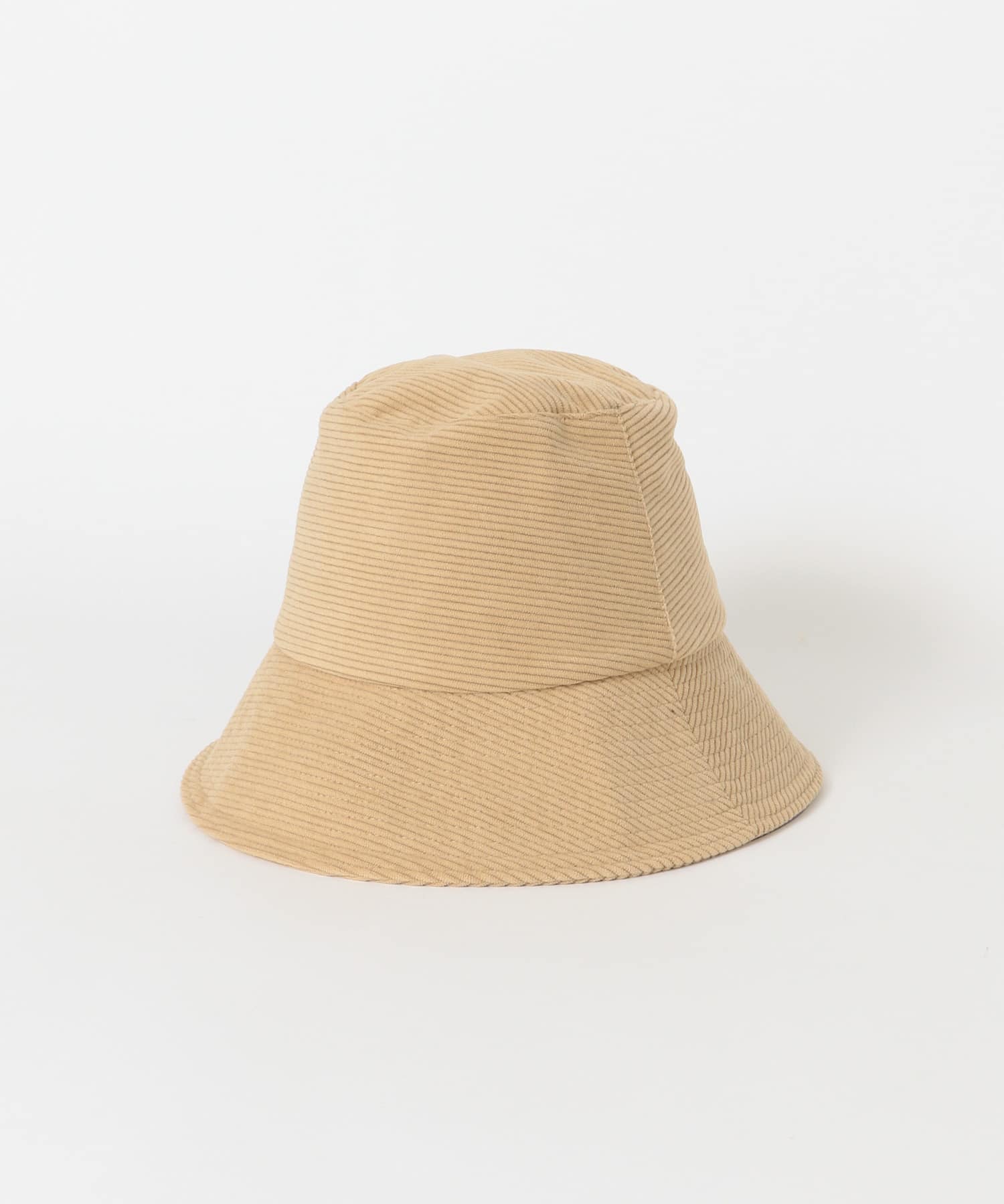 コーデュロイバケットハット L/BEIGE -