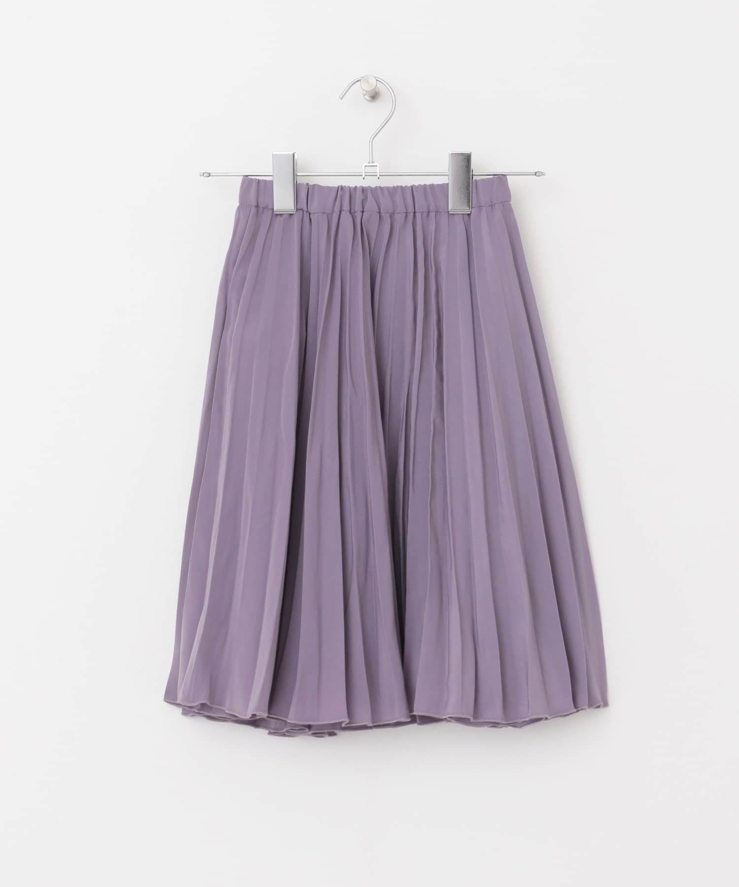 『親子リンク』ランダムプリーツスカート(KIDS) PURPLE 105