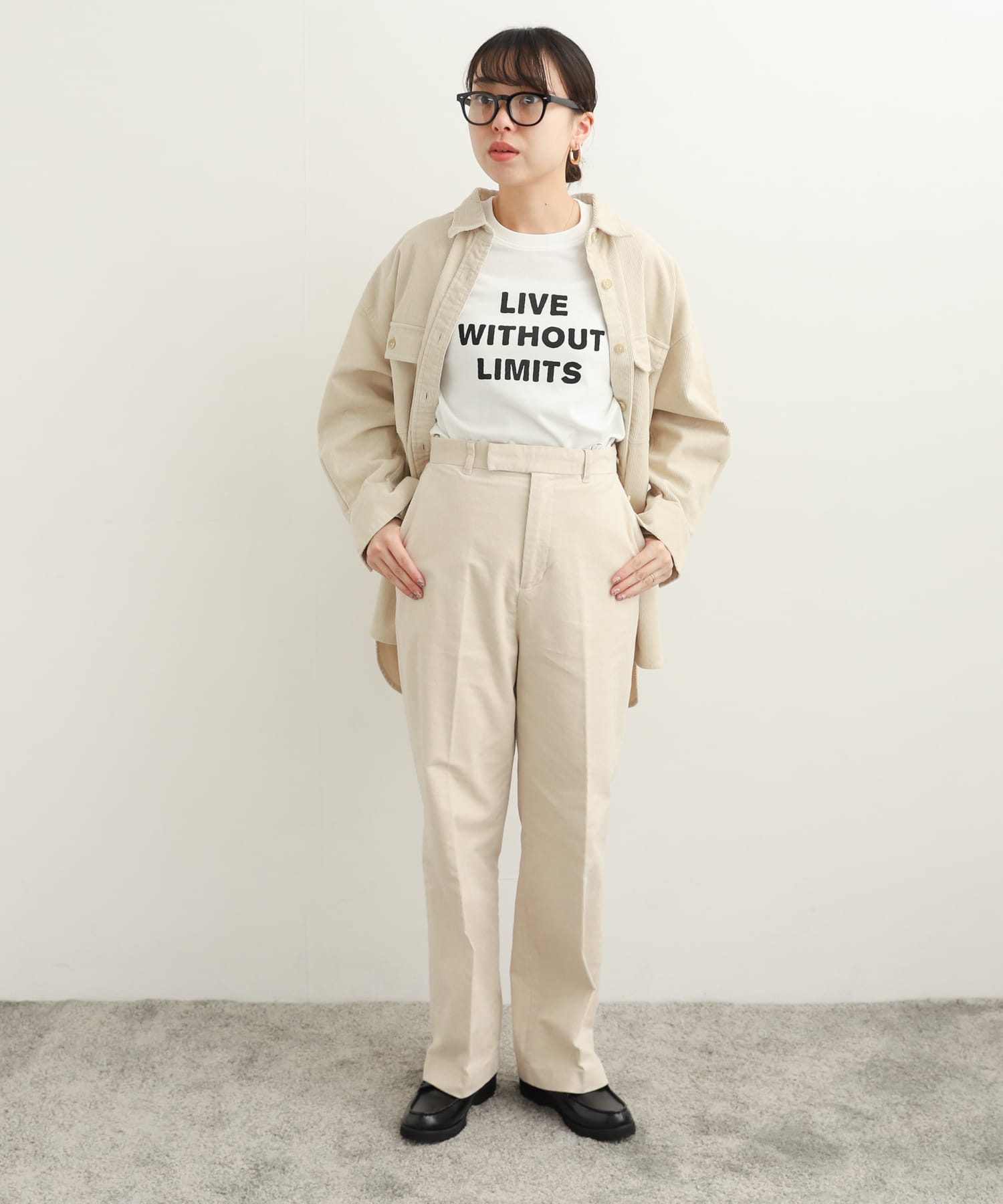 身長：159cm サイズ：M