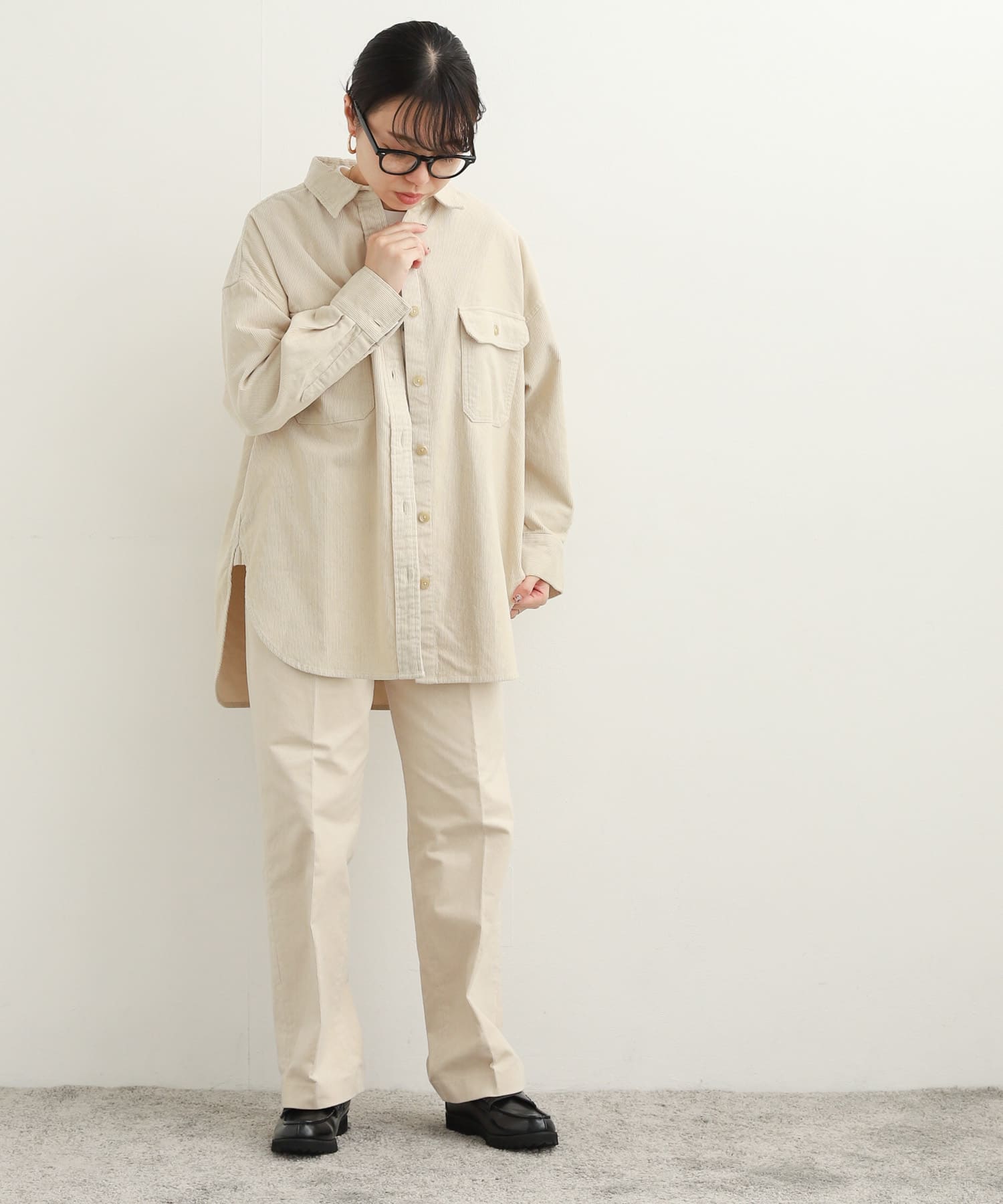 身長：159cm サイズ：M