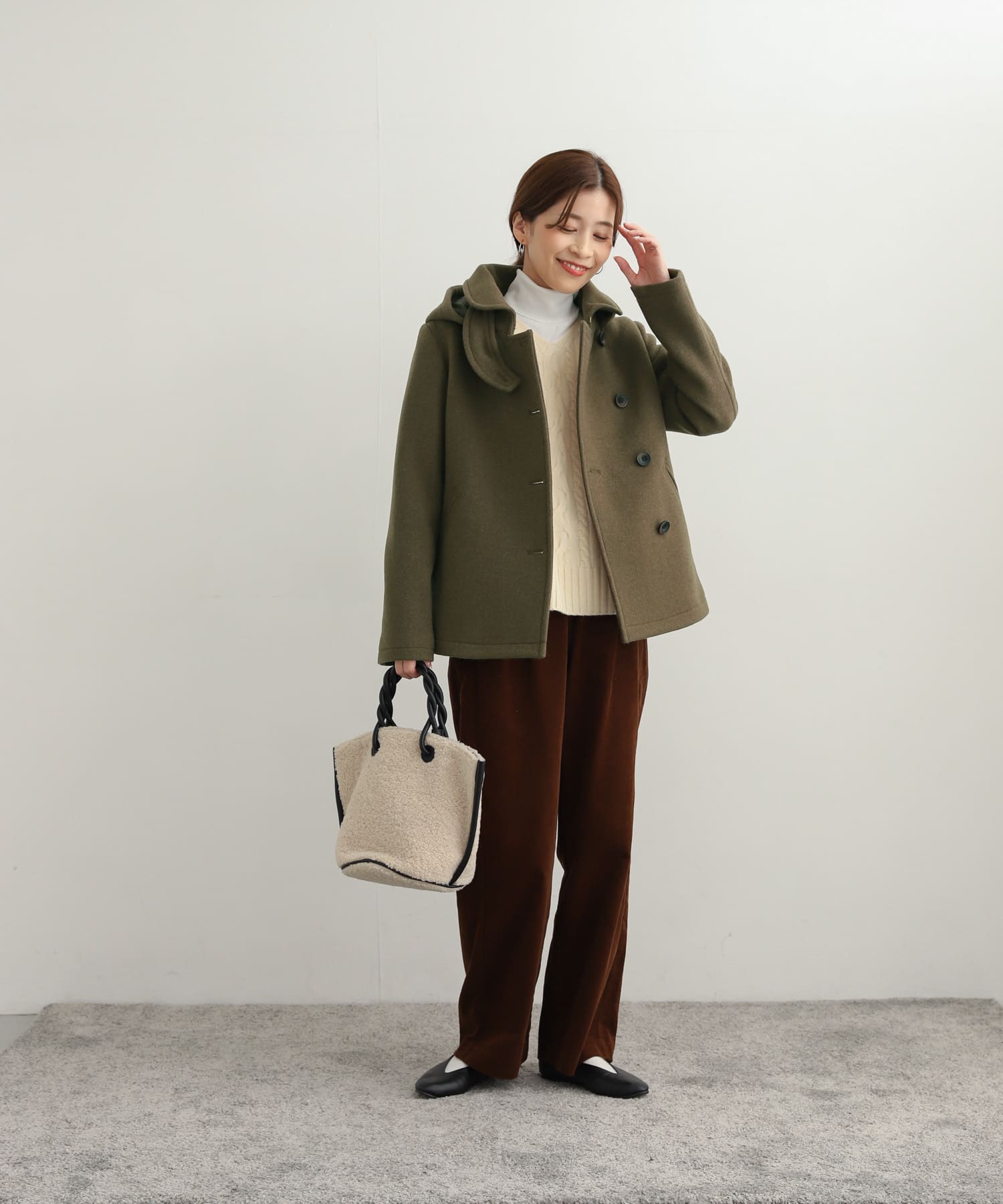 身長：162cm サイズ：M