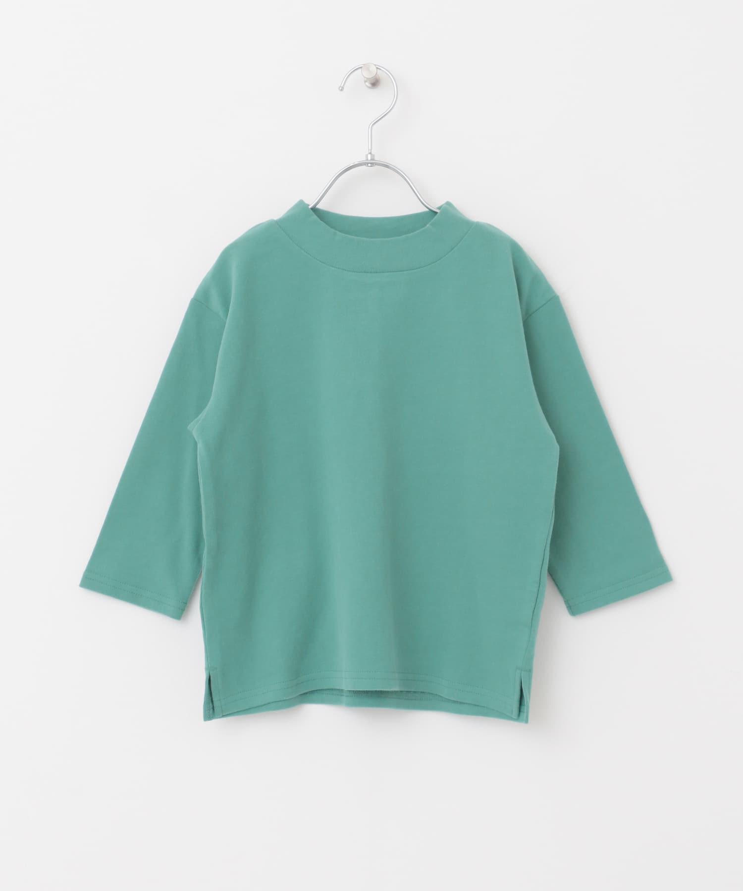 オフタートルワイドカットソー(KIDS) GREEN 105