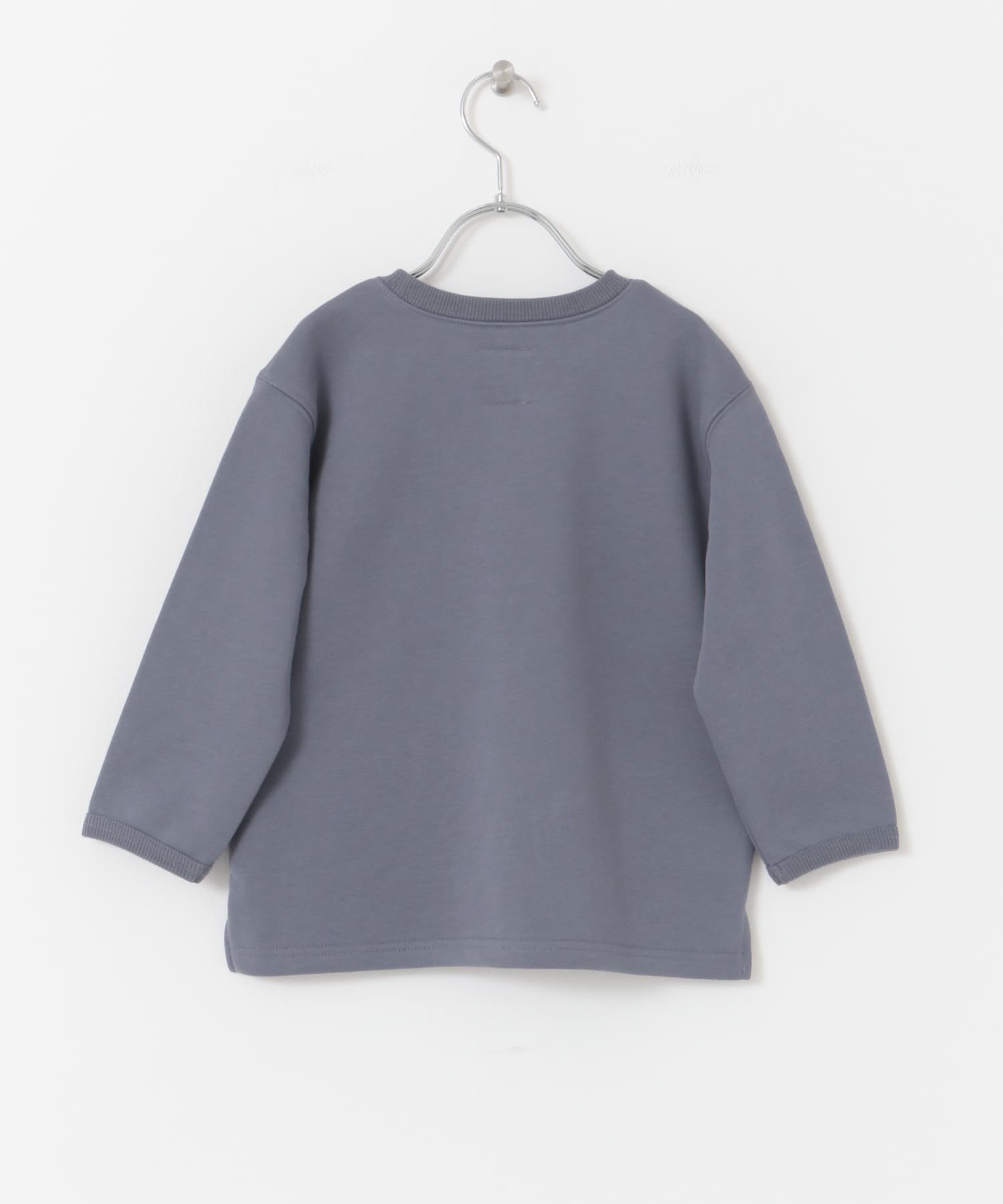 ポケット付き裏毛スウェット(KIDS) BLUE 105