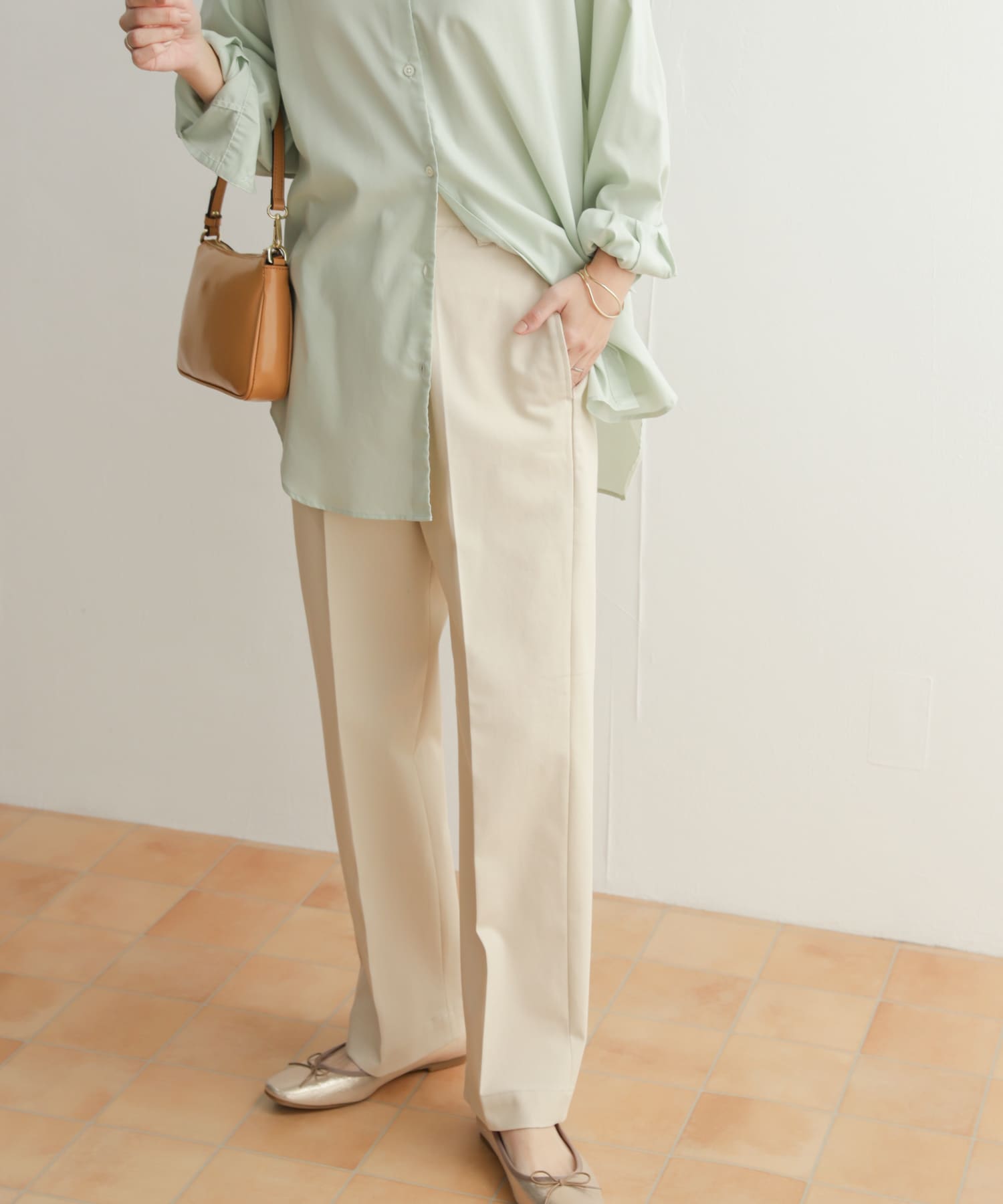 身長：162cm サイズ：M