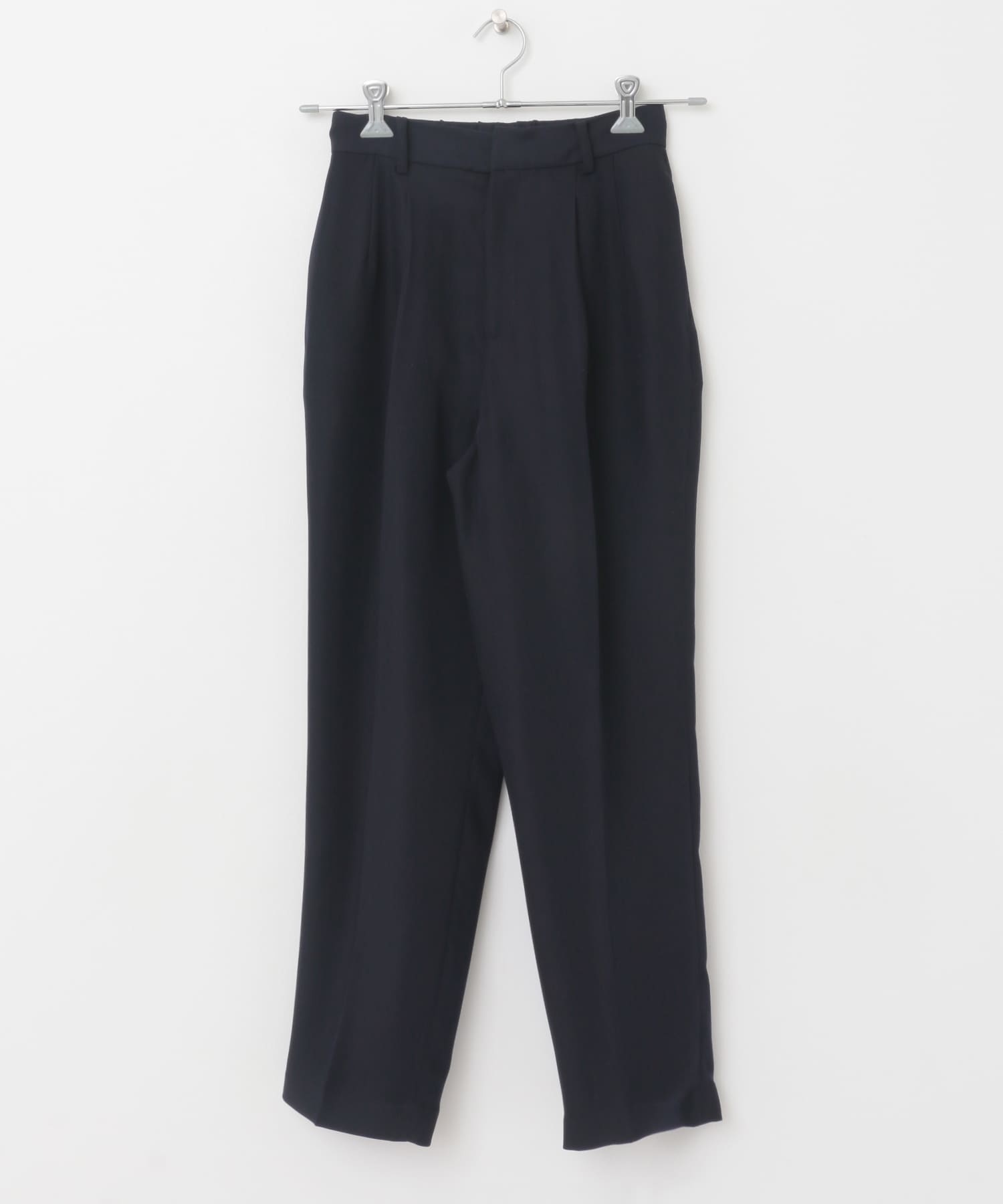 ドレステーパードパンツ NAVY S