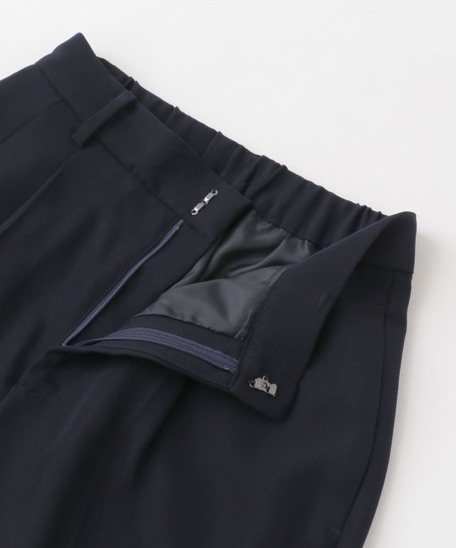 ドレステーパードパンツ NAVY S