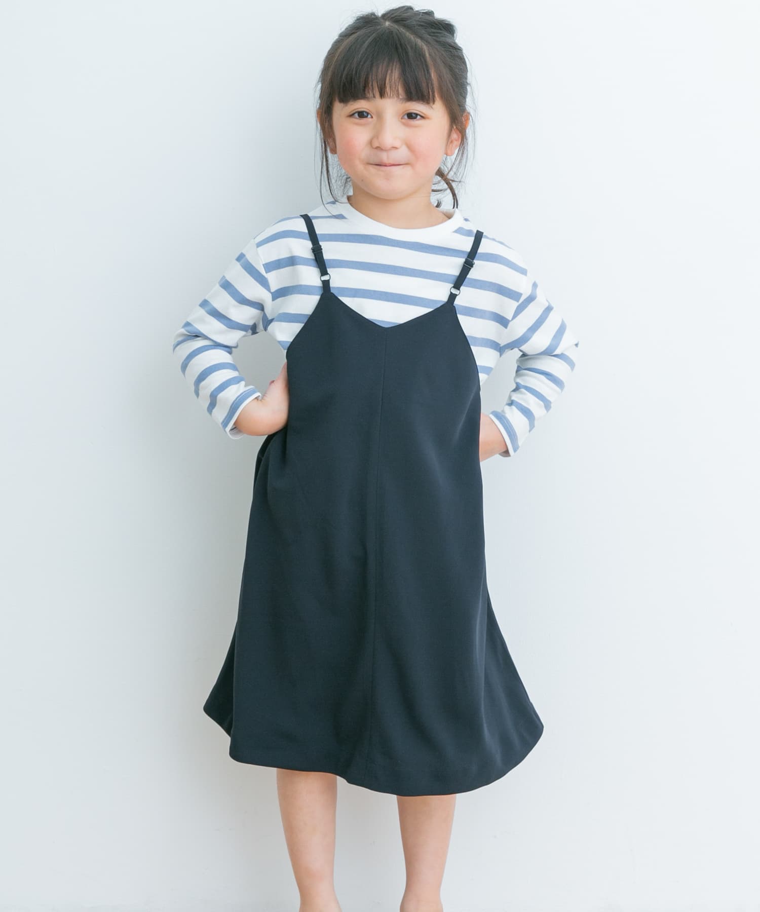 『親子リンク』ボーダーワイドプルオーバー(KIDS)