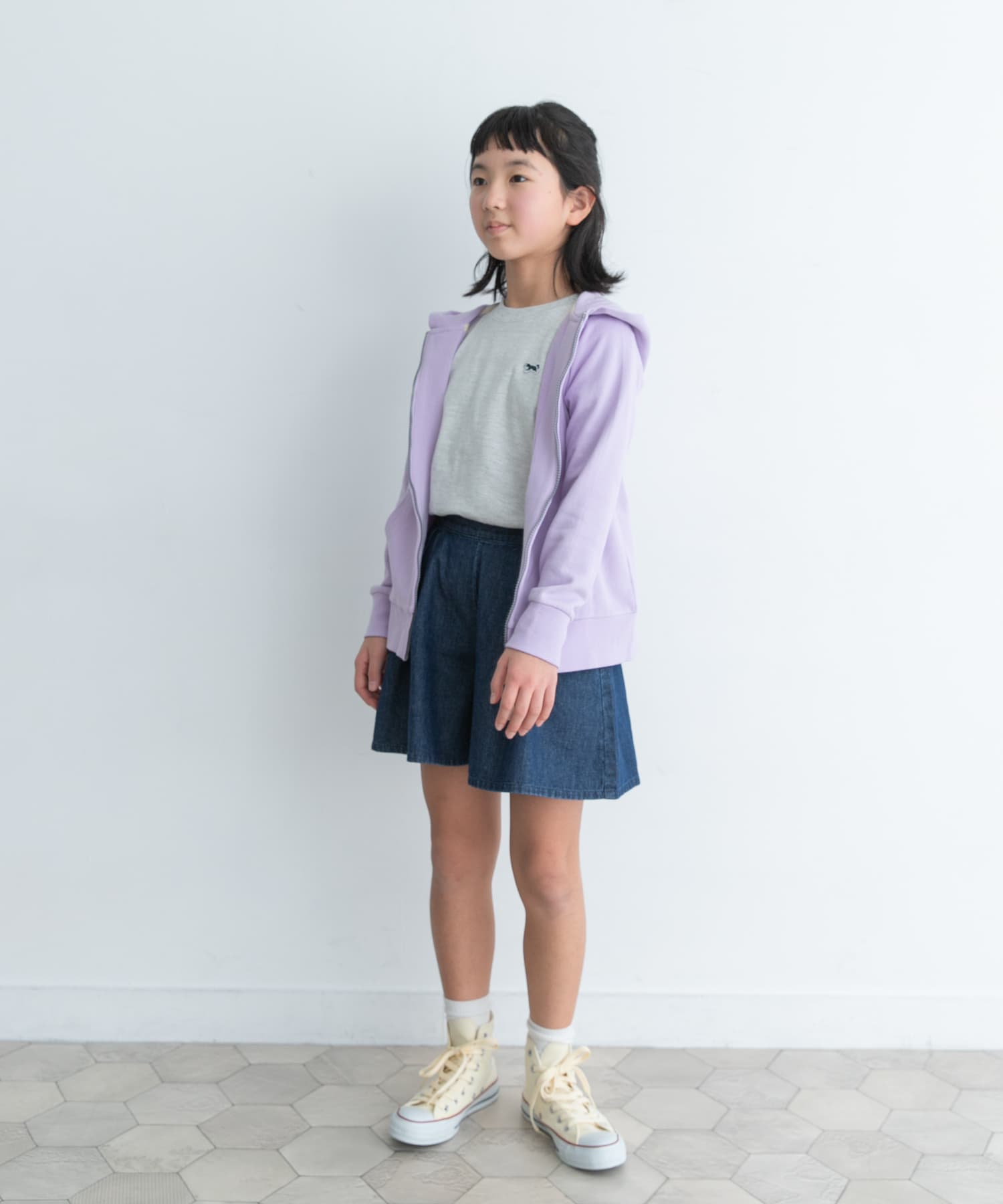 身長：143cm サイズ：150