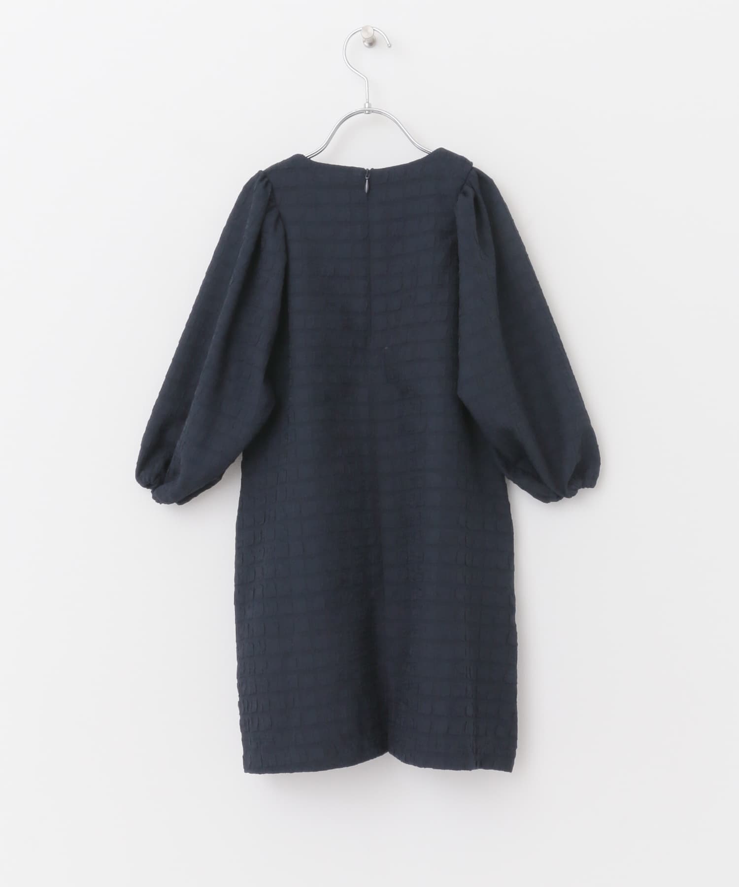 チェック柄ドレスワンピース(KIDS) NAVY 105