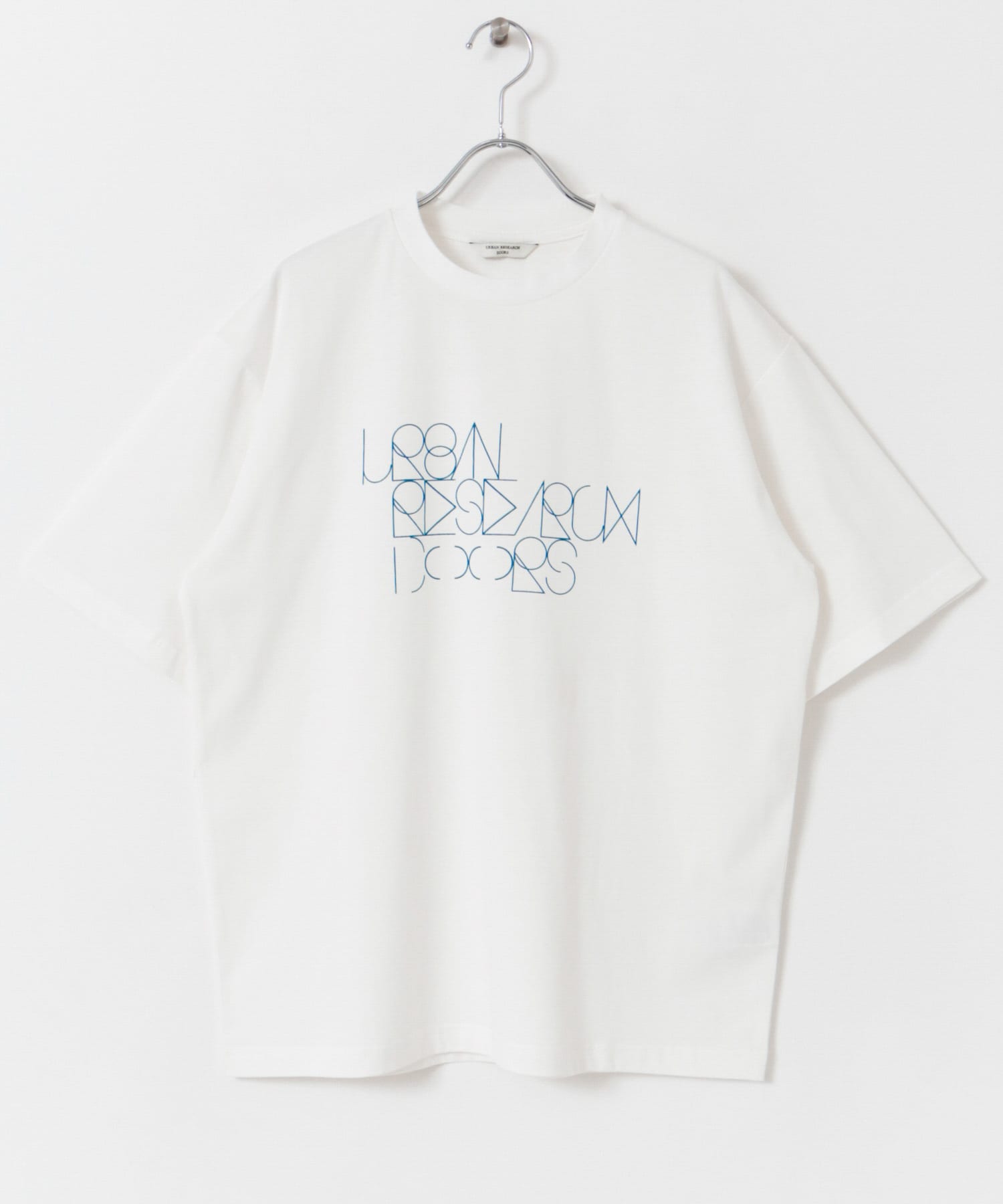 20周年ロゴプリントTシャツ OFFxBLUE M