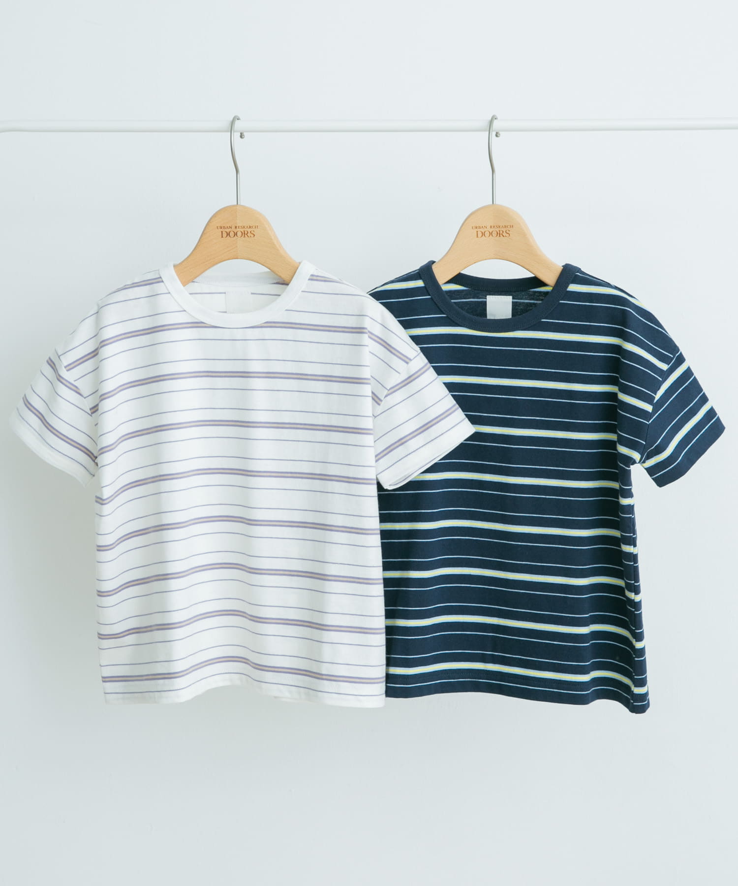 ランダムボーダールーズTシャツ(KIDS) WHITE 120