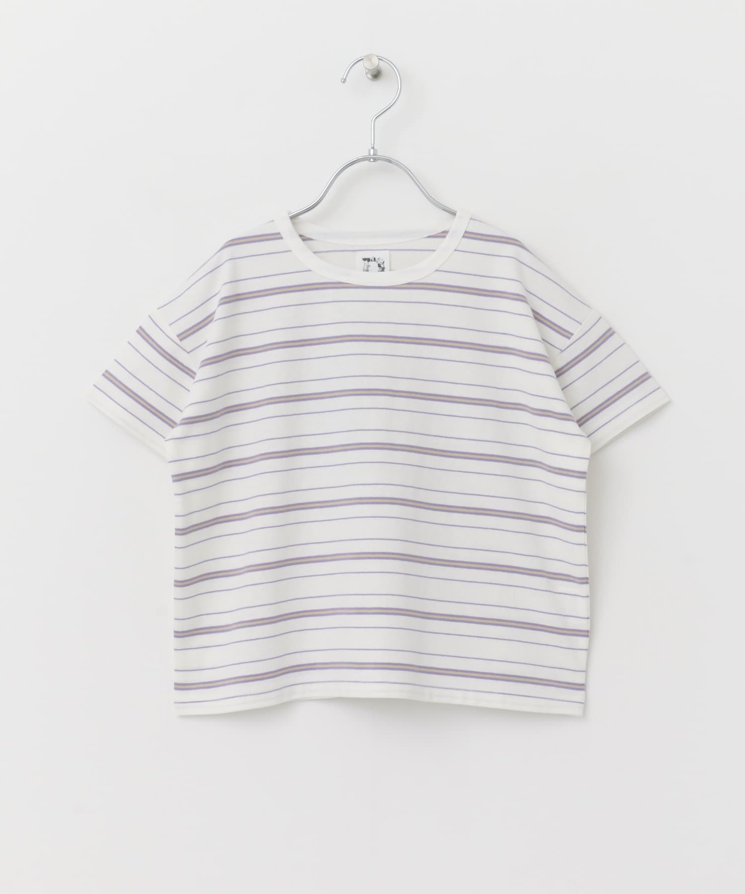 ランダムボーダールーズTシャツ(KIDS) WHITE 105
