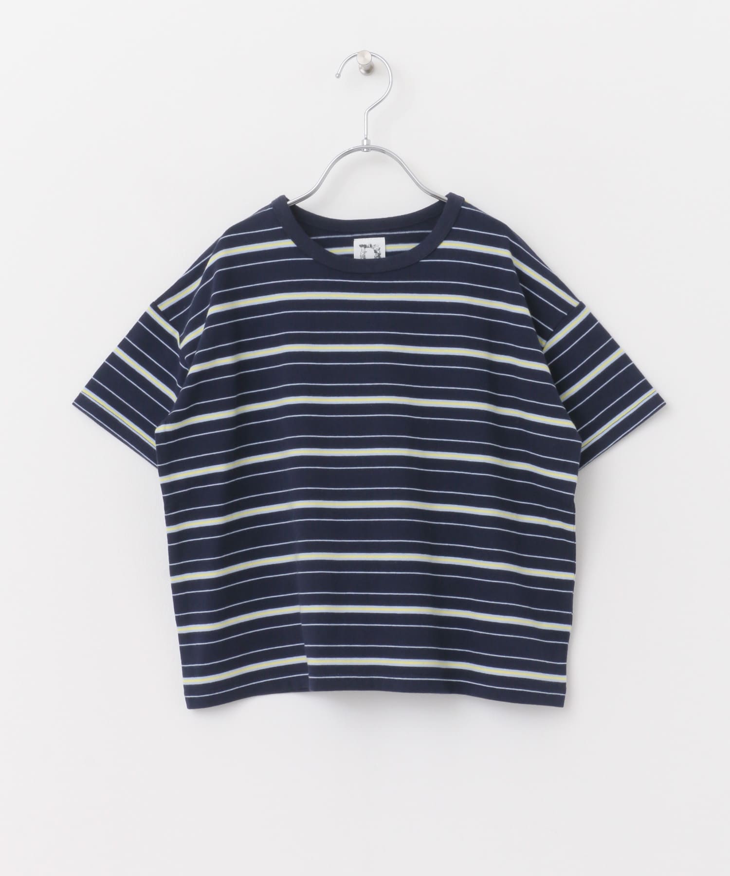 ランダムボーダールーズTシャツ(KIDS) NAVY 105