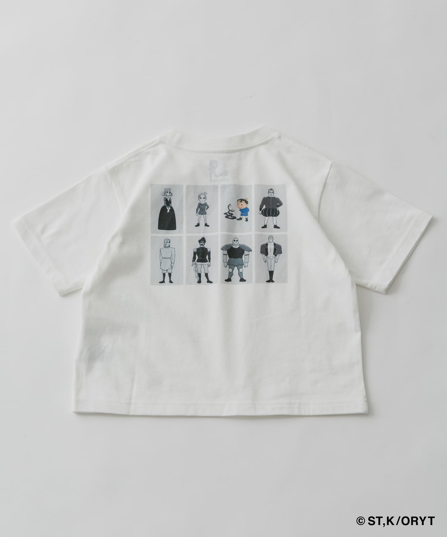 『WEB/一部店舗限定カラー』王様ランキングコラボTシャツ(KIDS) WHITE 105