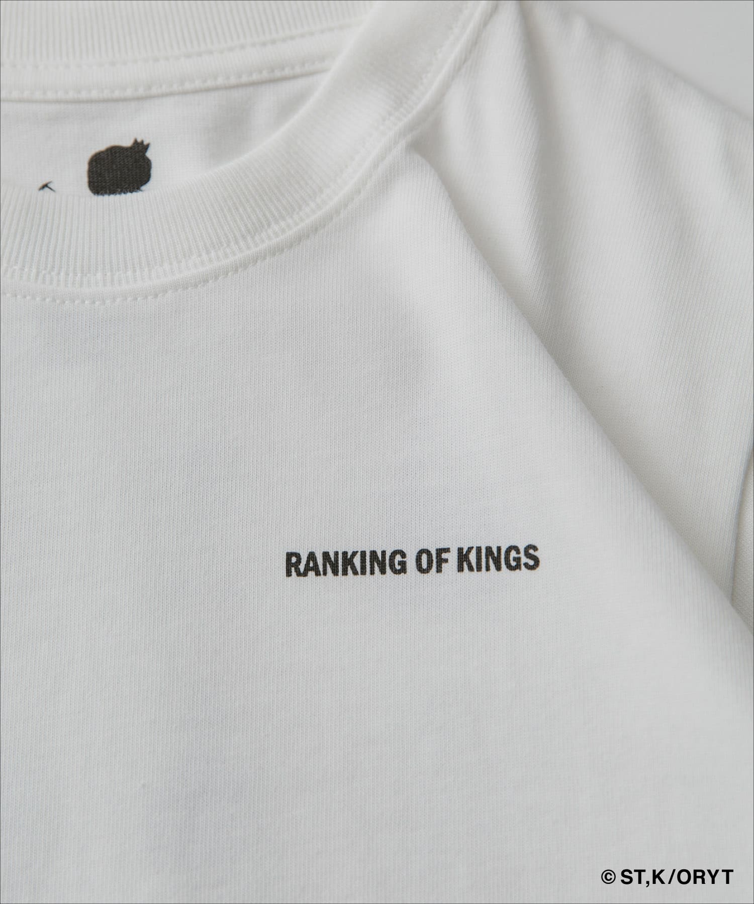 『WEB/一部店舗限定カラー』王様ランキングコラボTシャツ(KIDS) WHITE 105