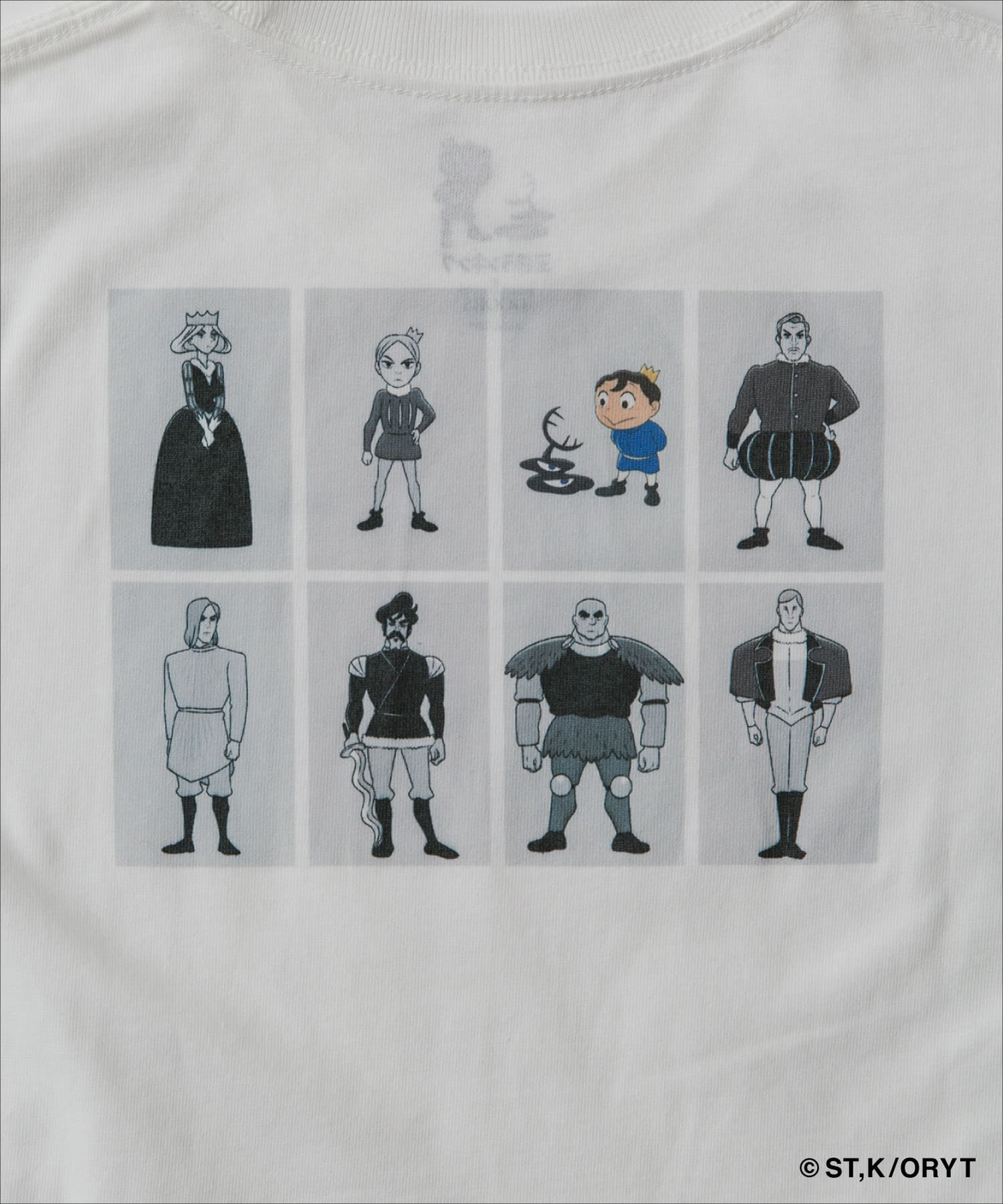 『WEB/一部店舗限定カラー』王様ランキングコラボTシャツ(KIDS) WHITE 120