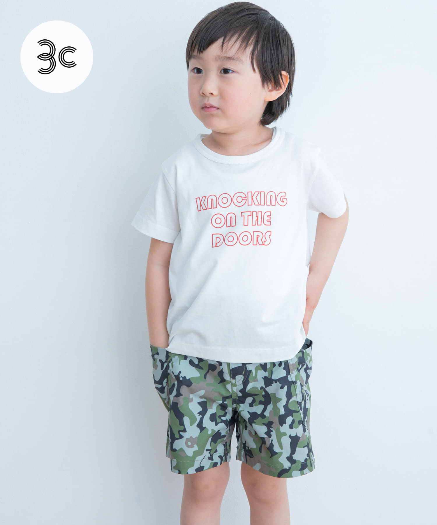 インドオーガニックロゴTシャツ(KIDS)