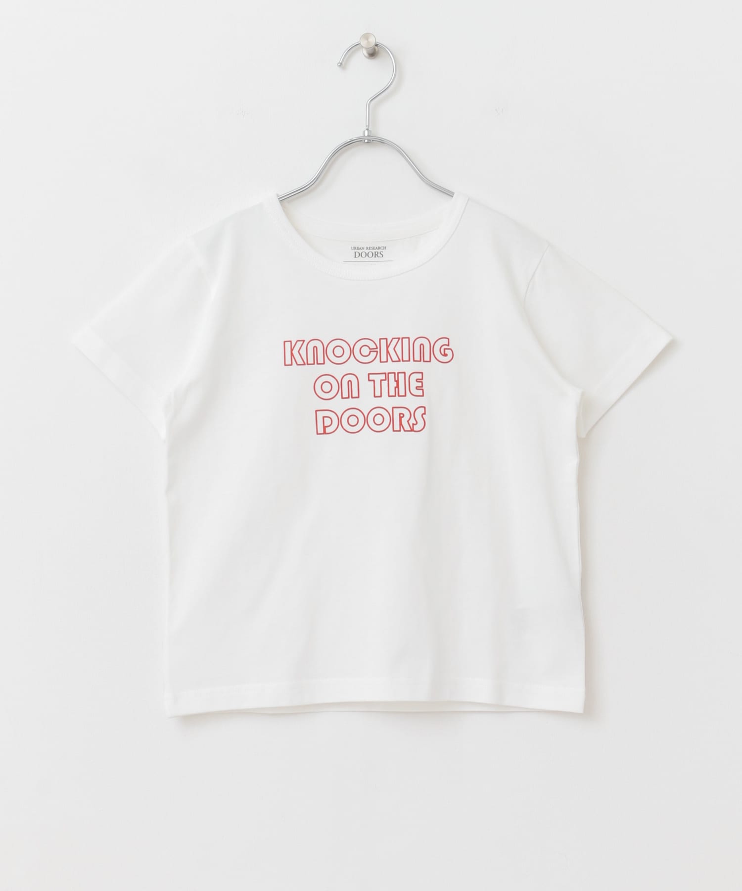 インドオーガニックロゴTシャツ(KIDS) WHITE 105