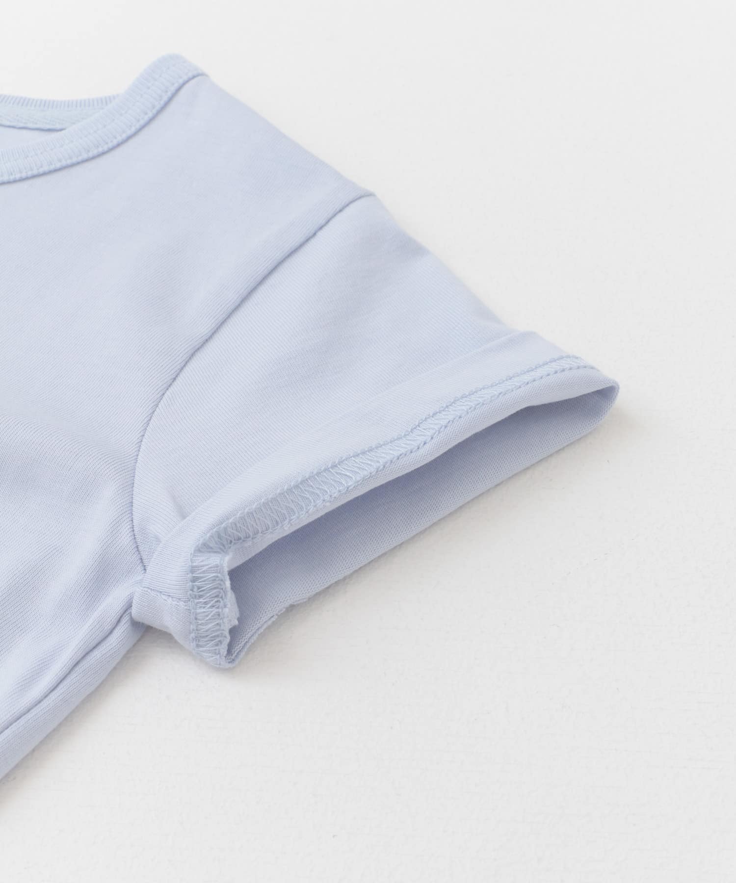インドオーガニックロゴTシャツ(KIDS) BLUE 105