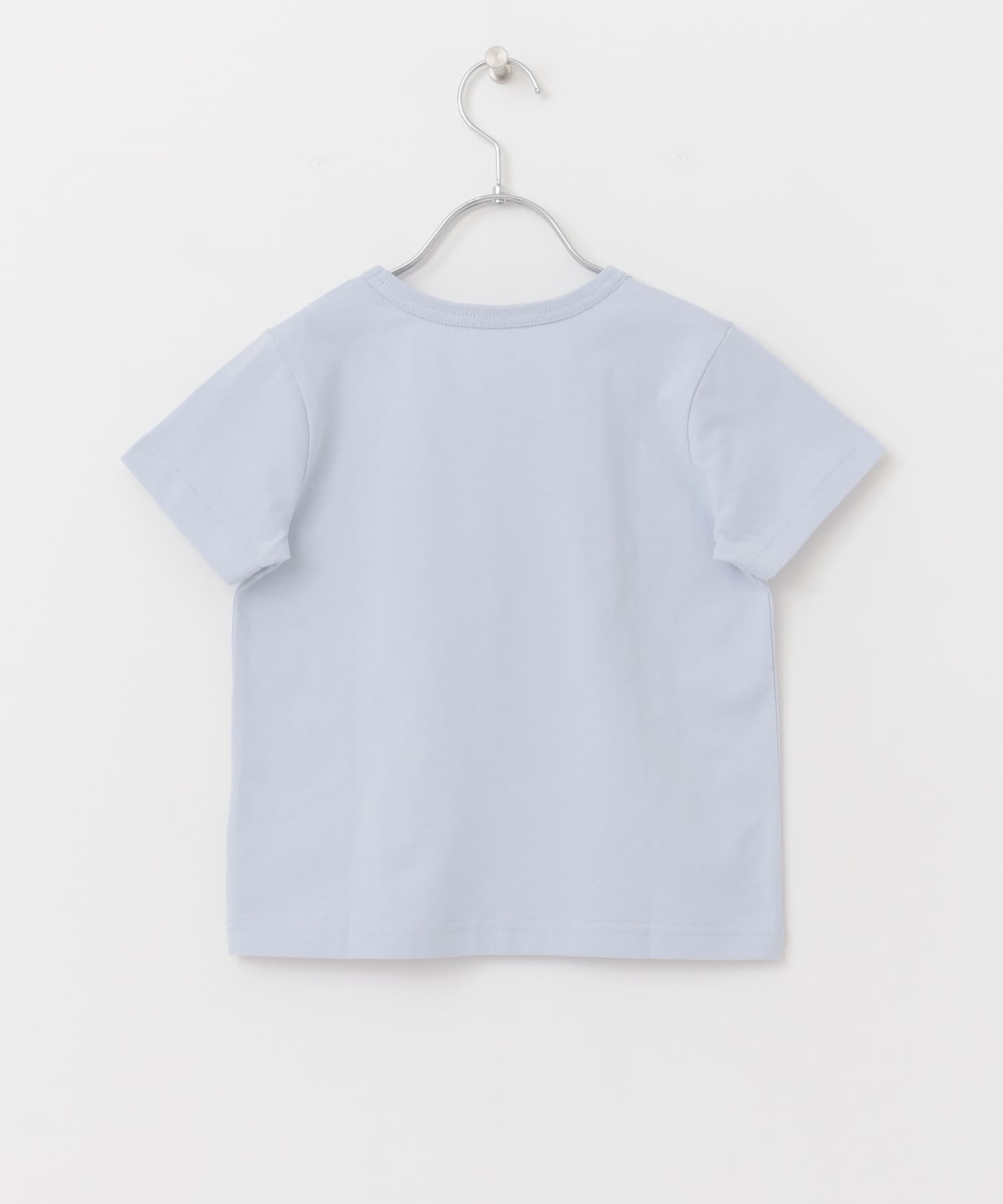 インドオーガニックロゴTシャツ(KIDS) BLUE 105