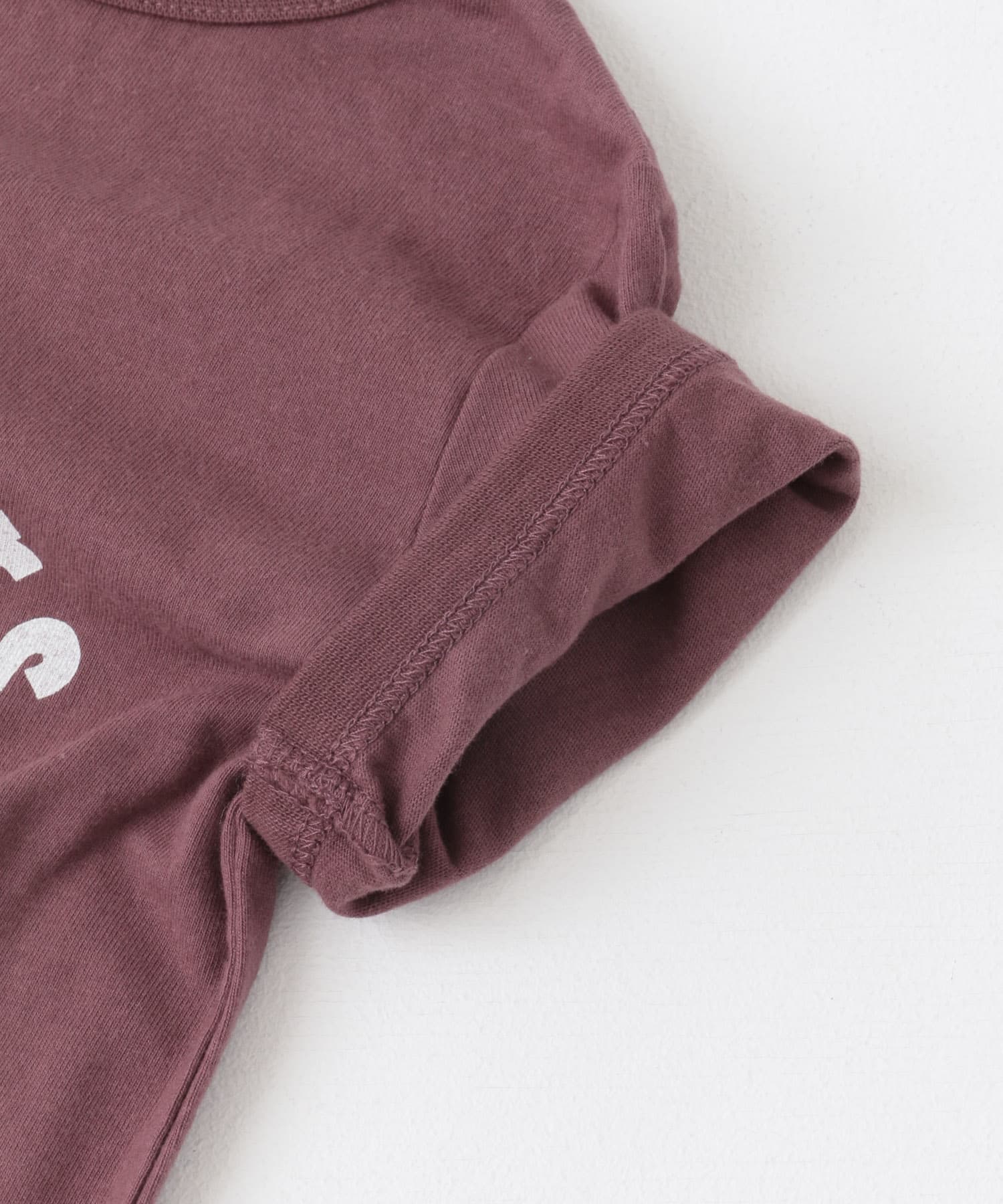 パイピングロゴTシャツ(KIDS) BROWN 105