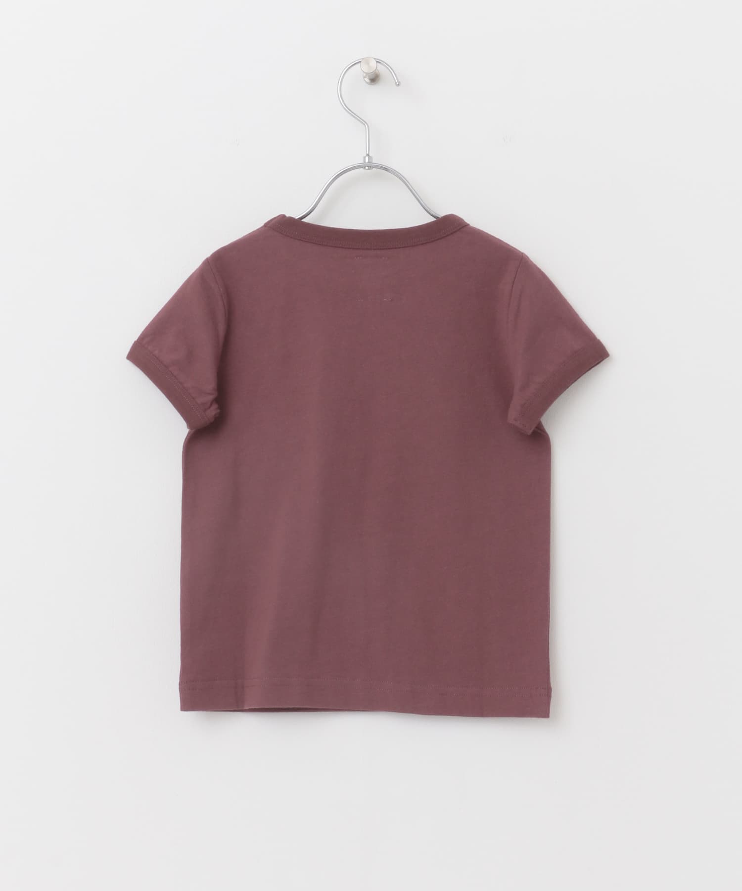 パイピングロゴTシャツ(KIDS) BROWN 105