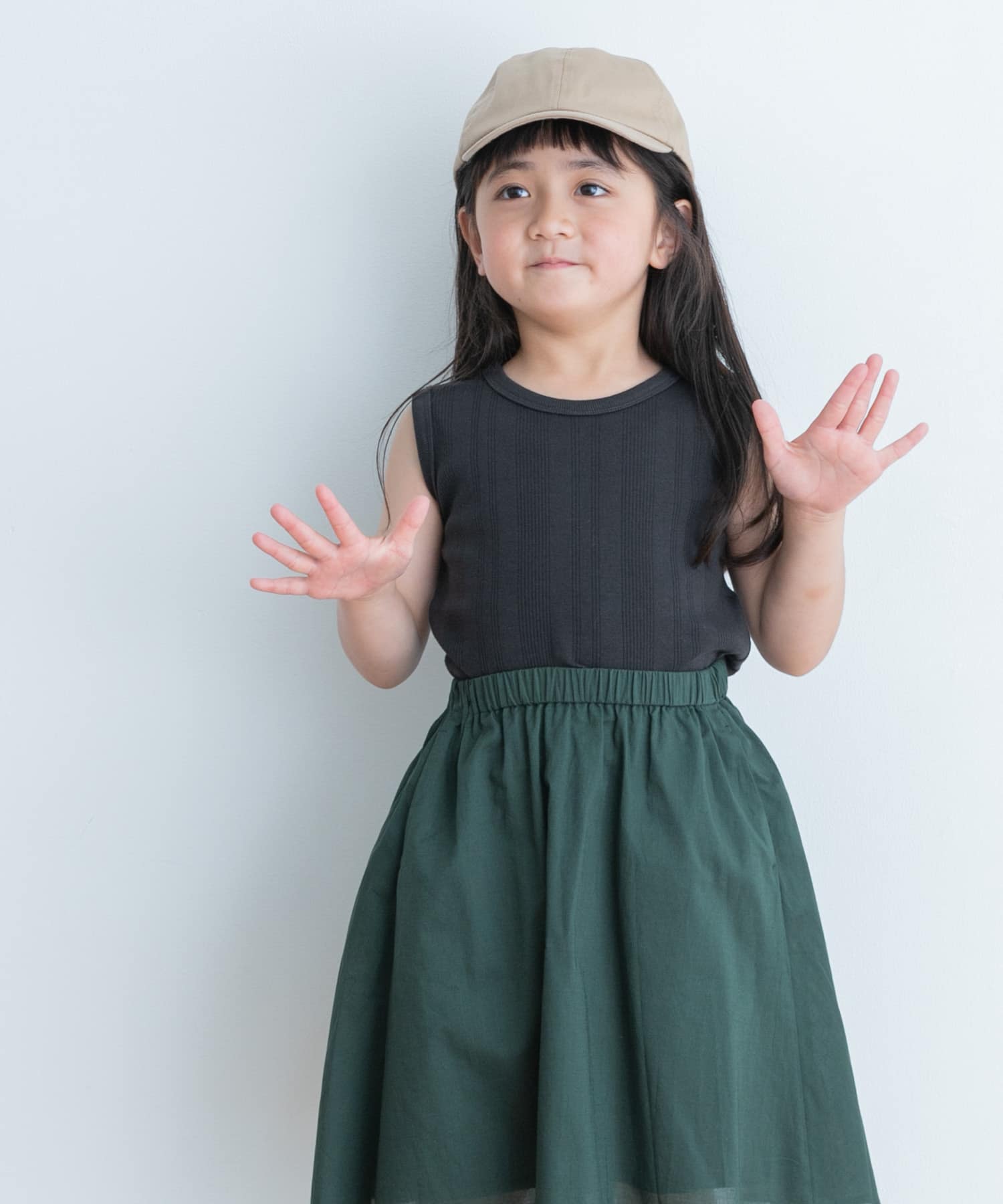 ノースリランダムリブカットソー(KIDS)