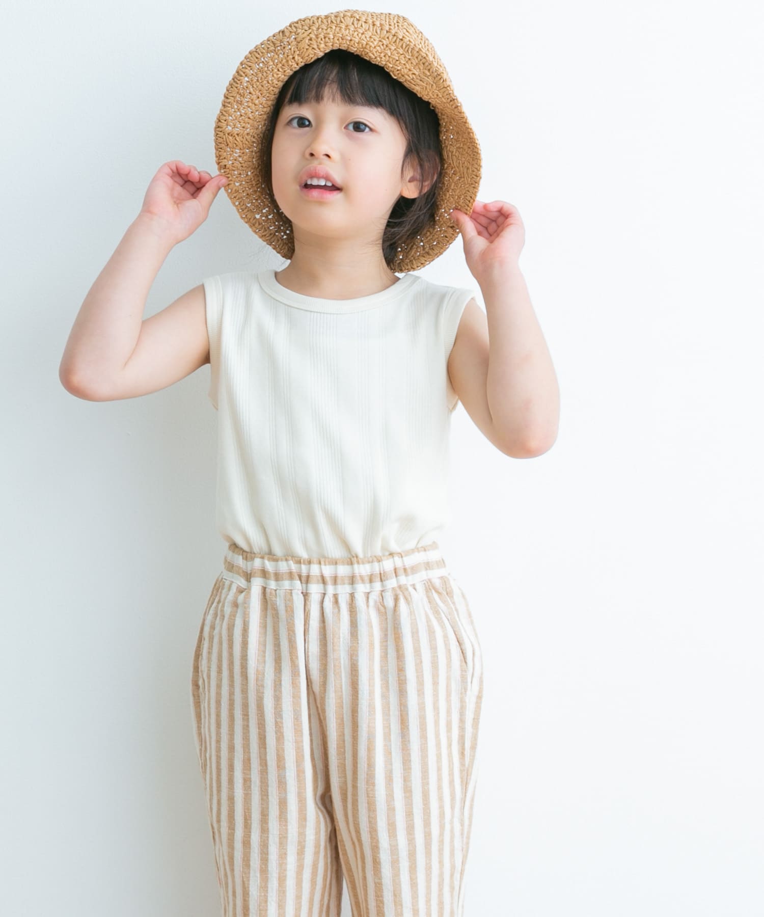 ノースリランダムリブカットソー(KIDS)