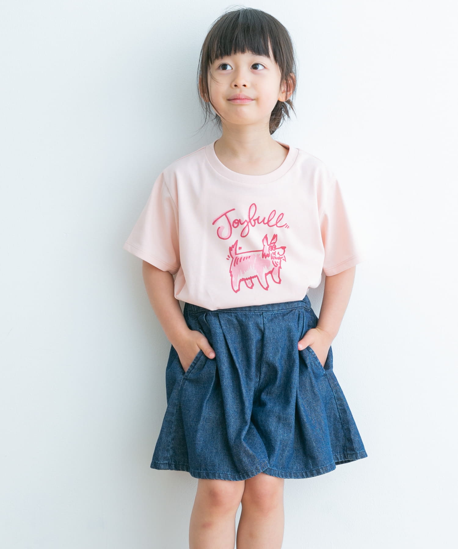 ドッグプリントTシャツ(KIDS)