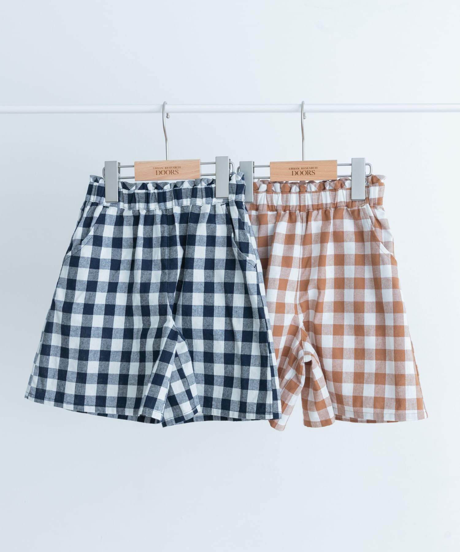 ギンガムキュロット(KIDS) NAVY 120
