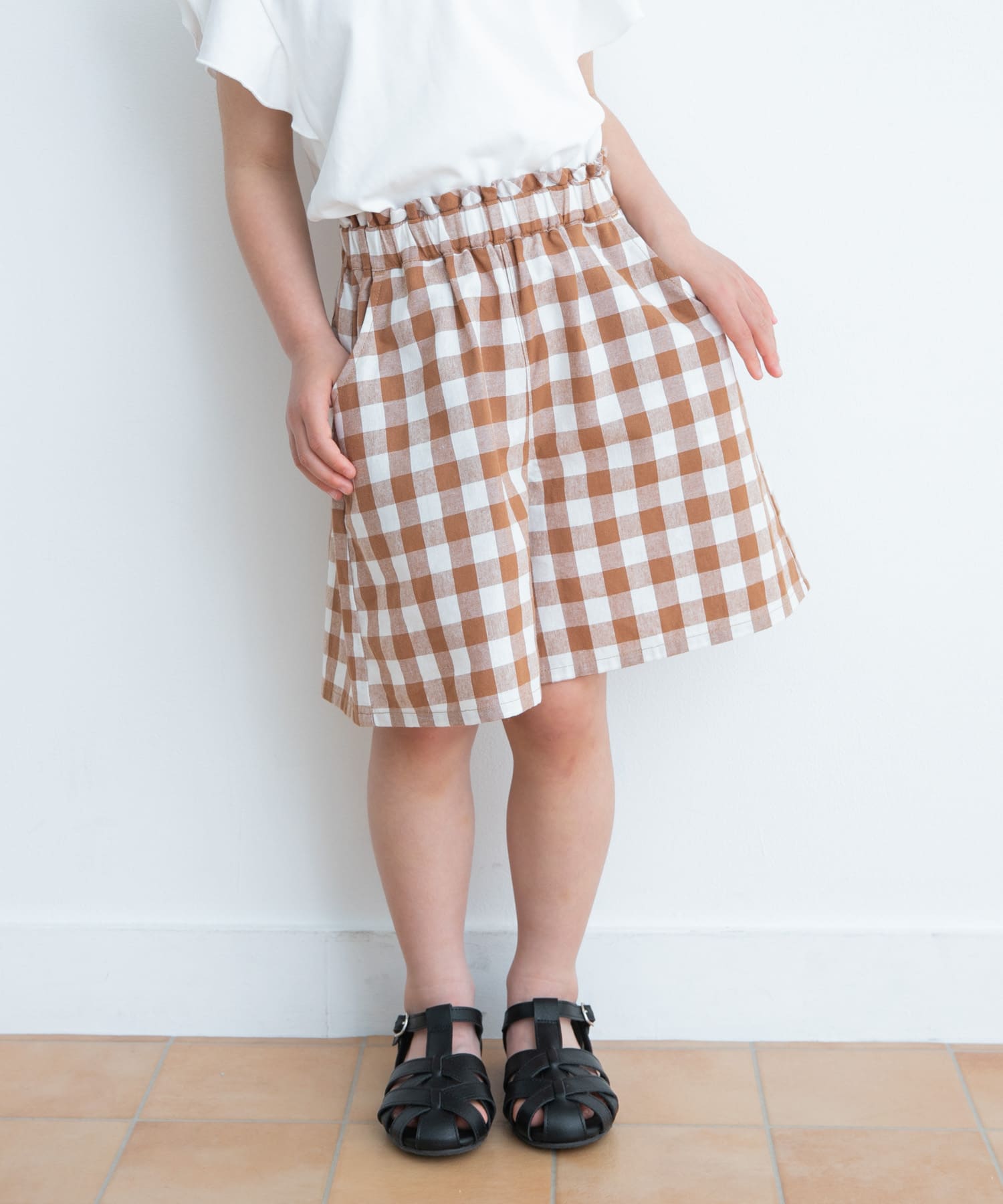 ギンガムキュロット(KIDS)