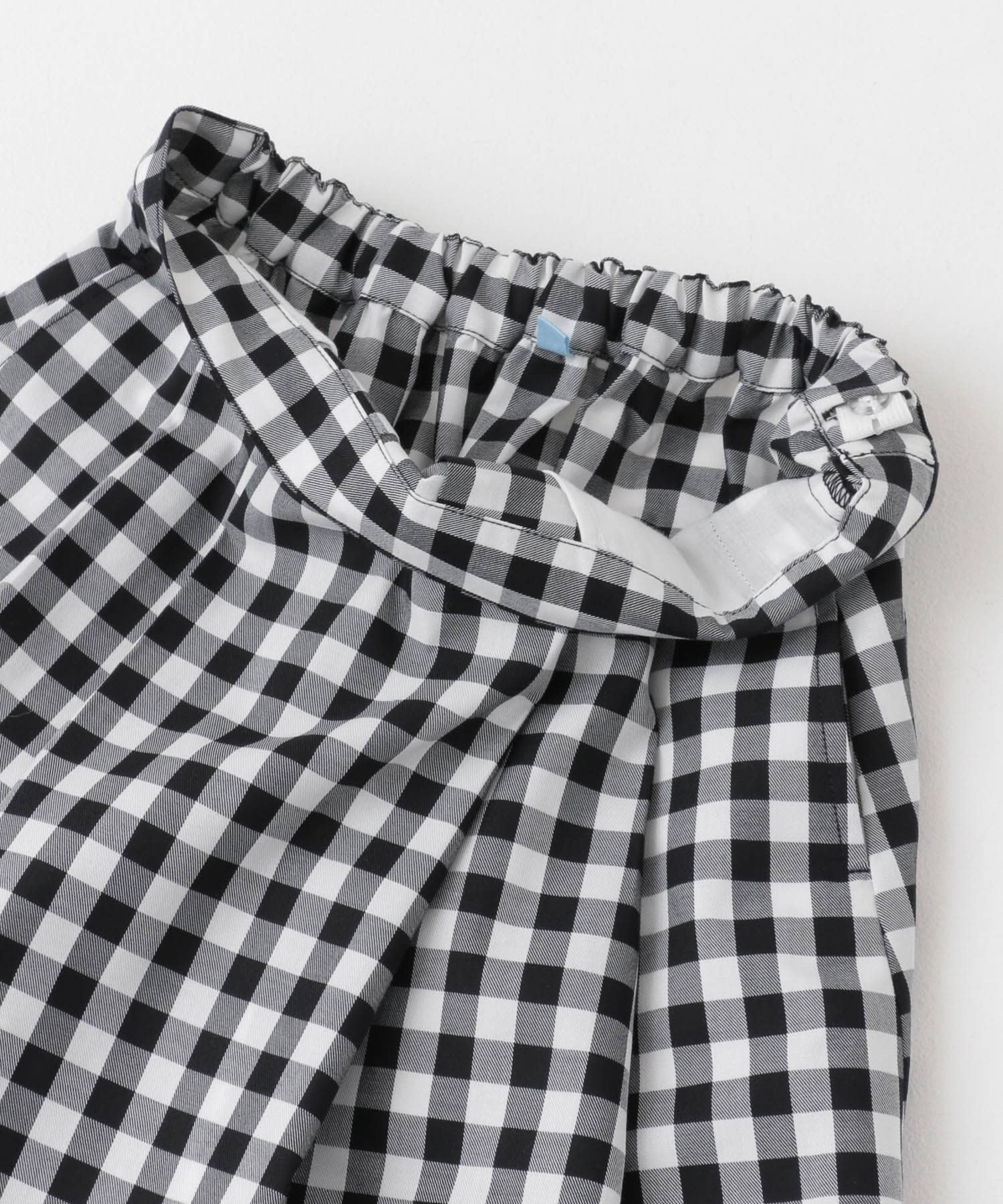 『親子リンク』ウエストタックフレアスカート(KIDS) GINGHAM 105