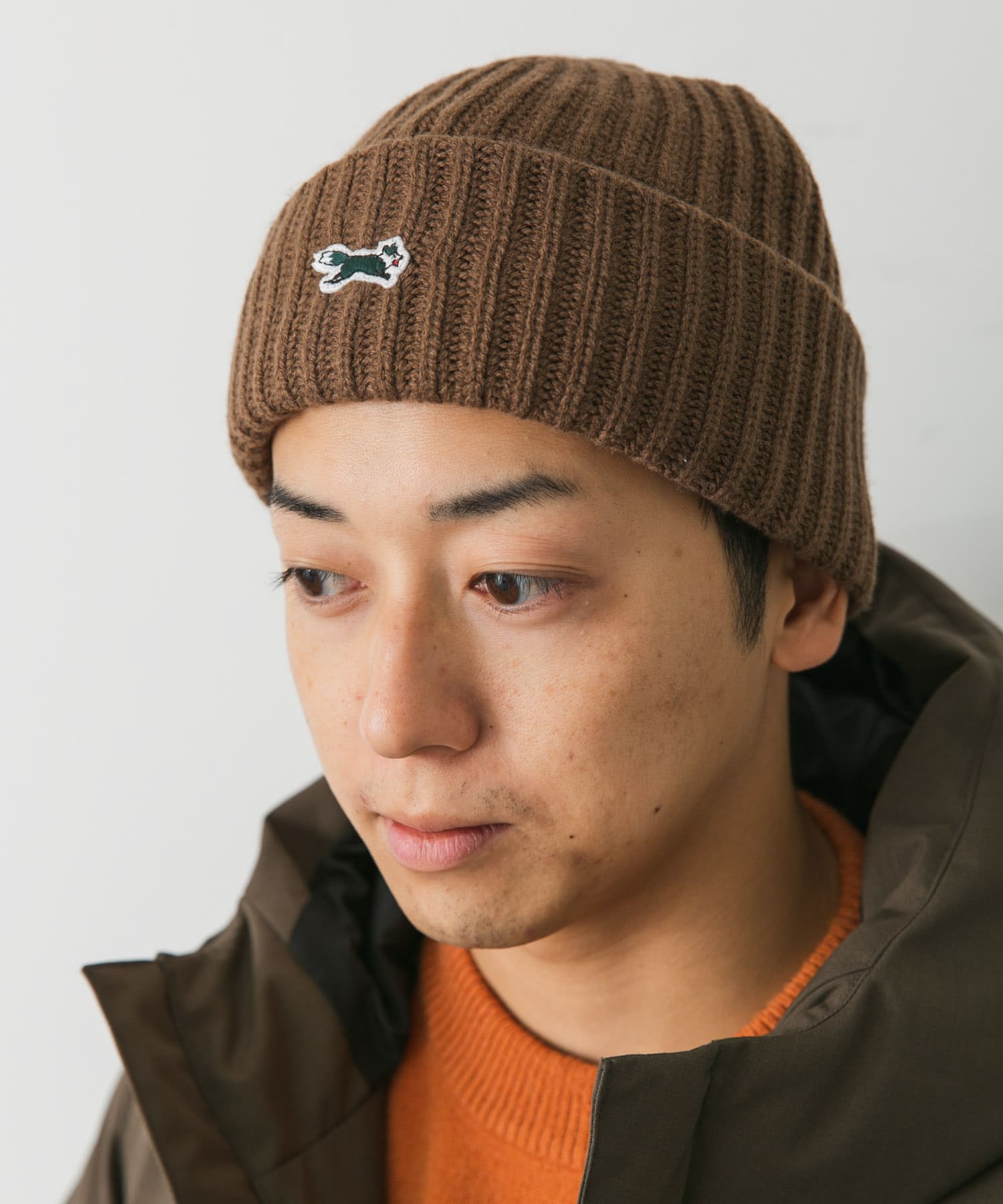 『別注』PENNEYS×DOORS　THE FOX KNITCAP Mocha -