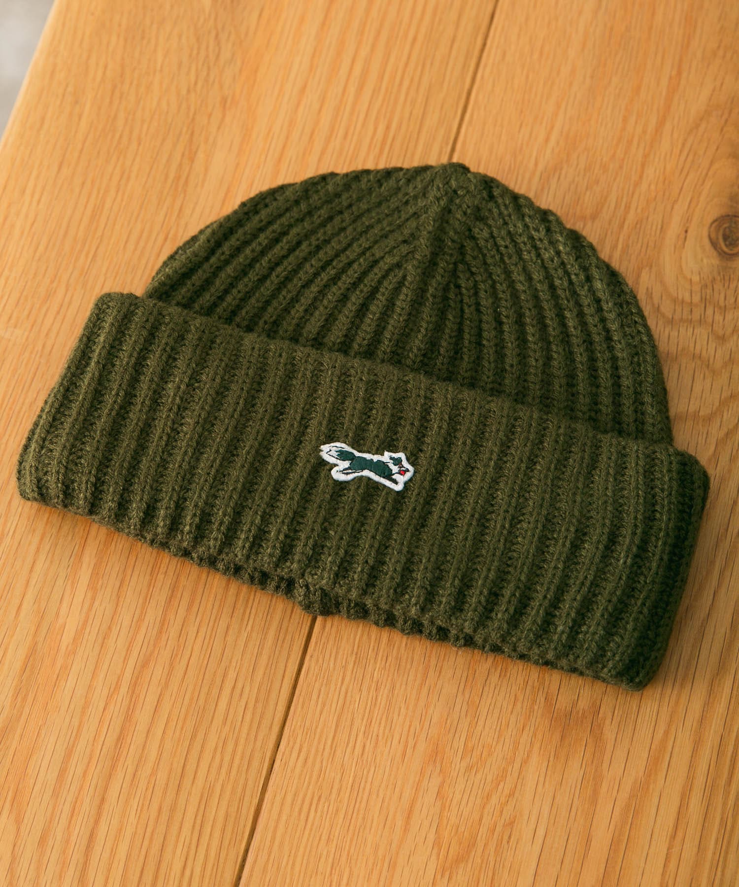 『別注』PENNEYS×DOORS　THE FOX KNITCAP khaki -